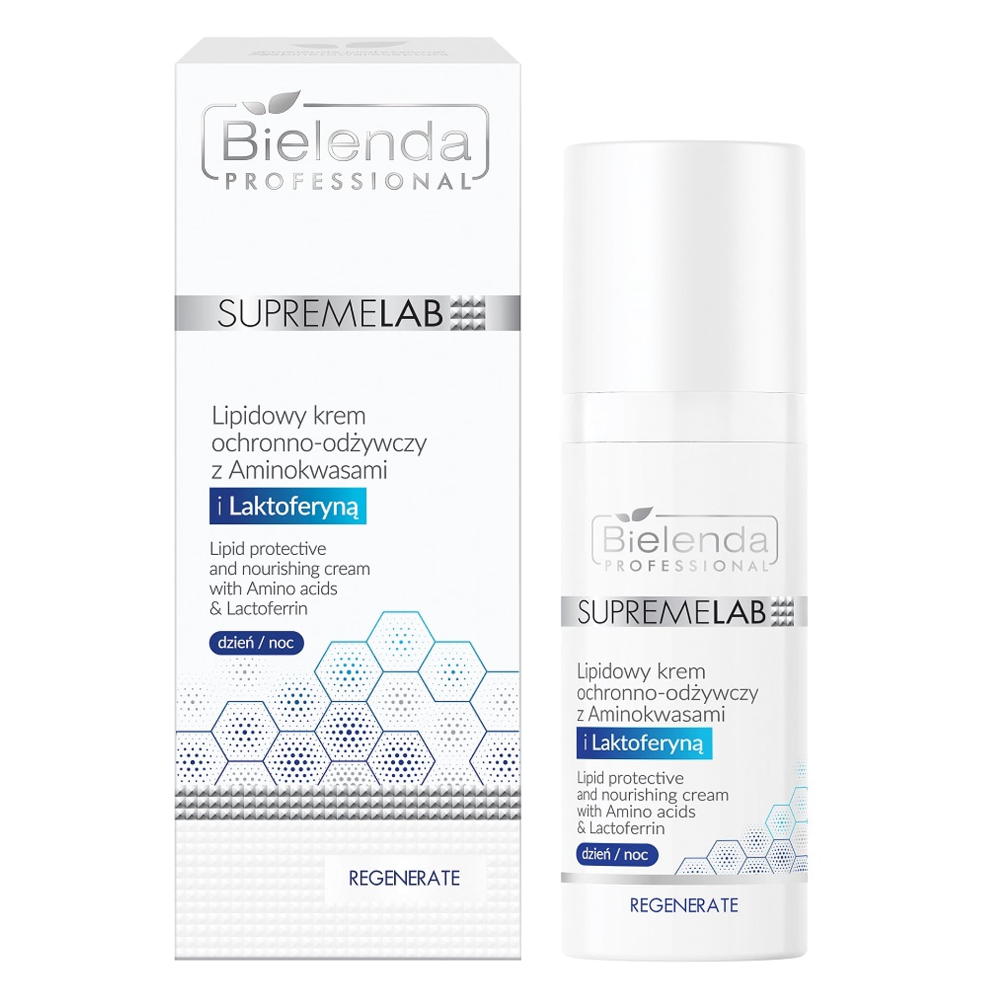 

BIELENDA PROFESSIONAL Supremelab Derm lipidowy krem ochronno-odżywczy z Aminokwasami i Laktoferyną 50ml