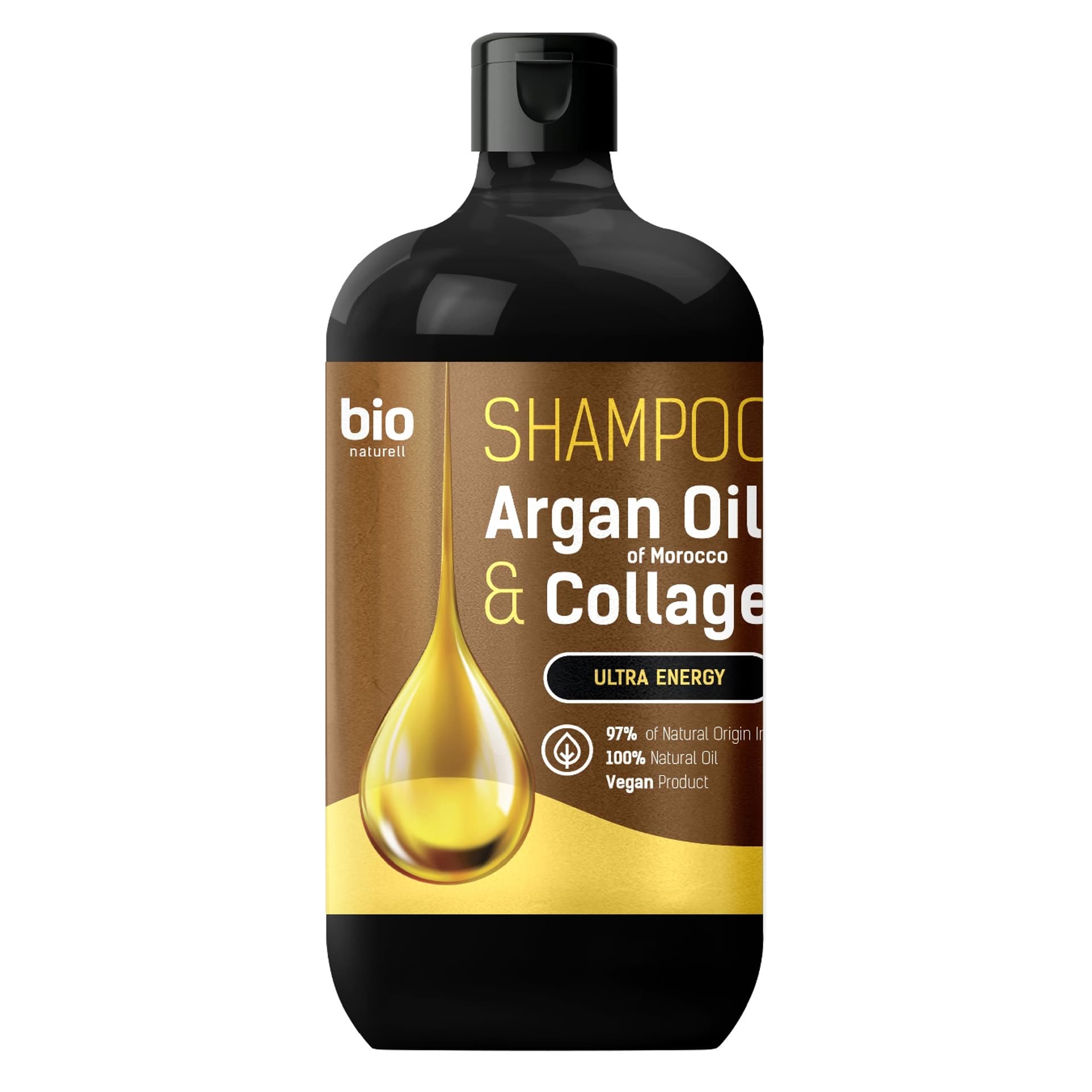 

BIO NATURELL Shampoo Ultra Energy szampon do włosów Argan Oil Colagen 946ml