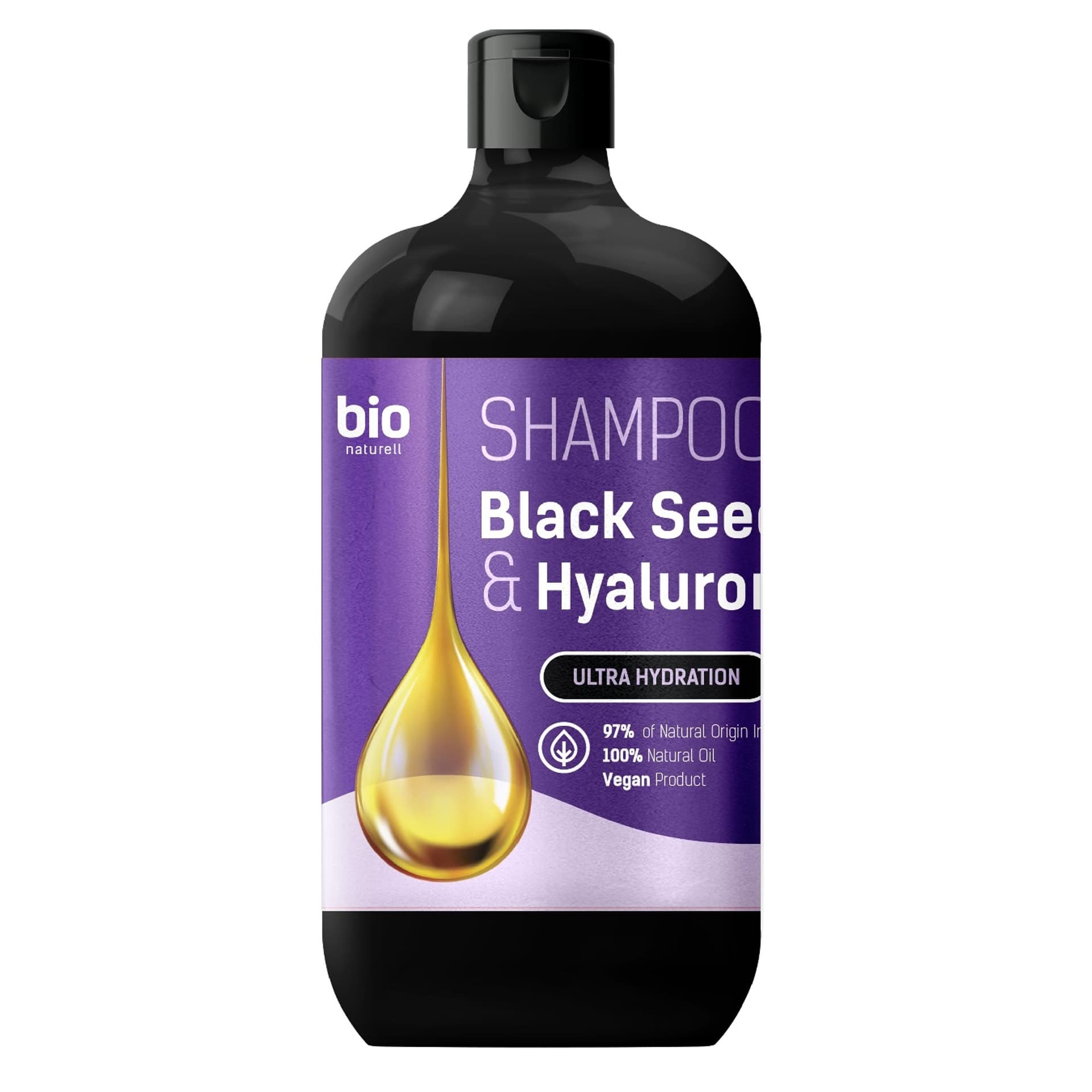 

BIO NATURELL Shampoo Ultra Hydration szampon do włosów Black Ceed Oil Hyaluron 946ml