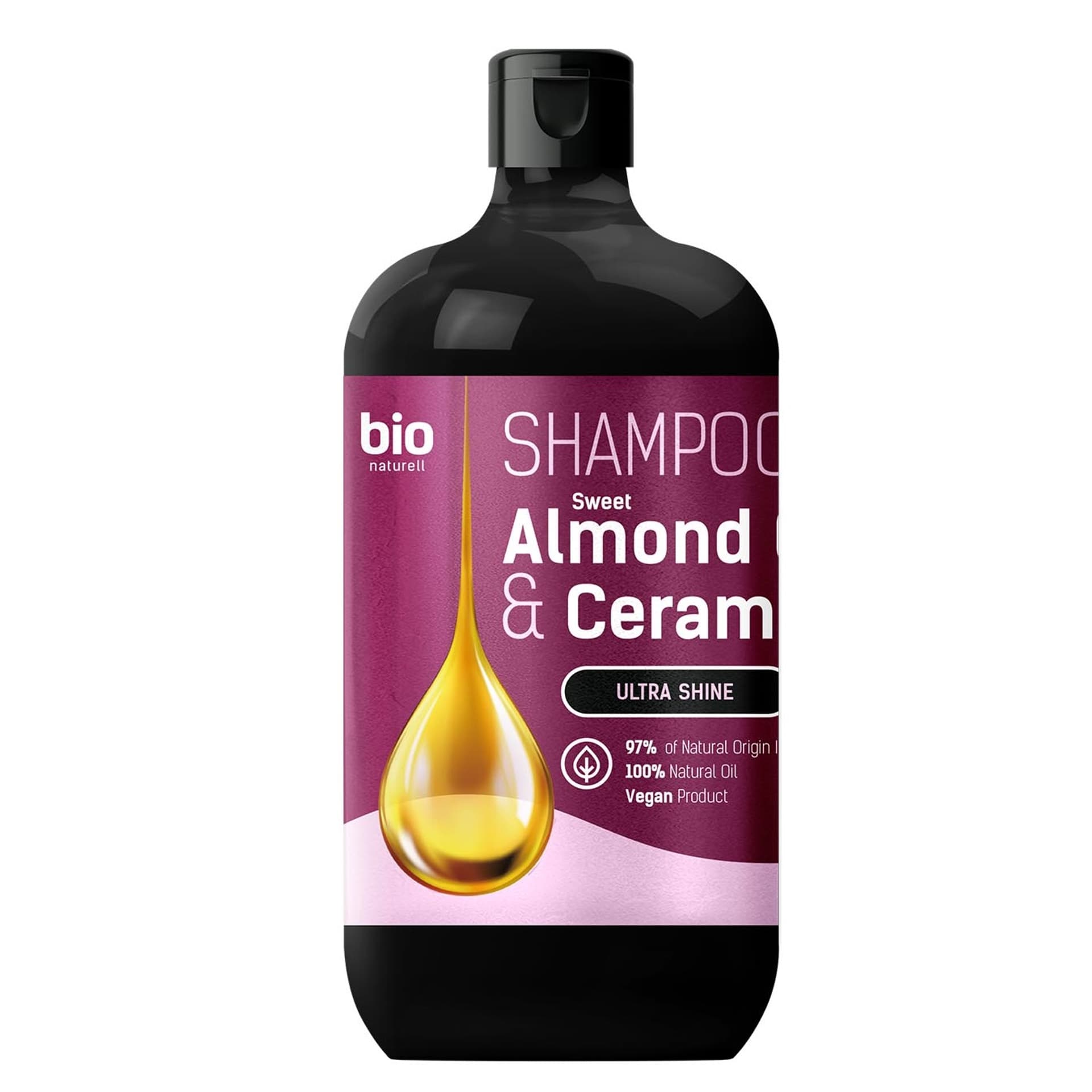 

BIO NATURELL Shampoo Ultra Shine szampon do włosów Almond Oil Ceramid 946ml
