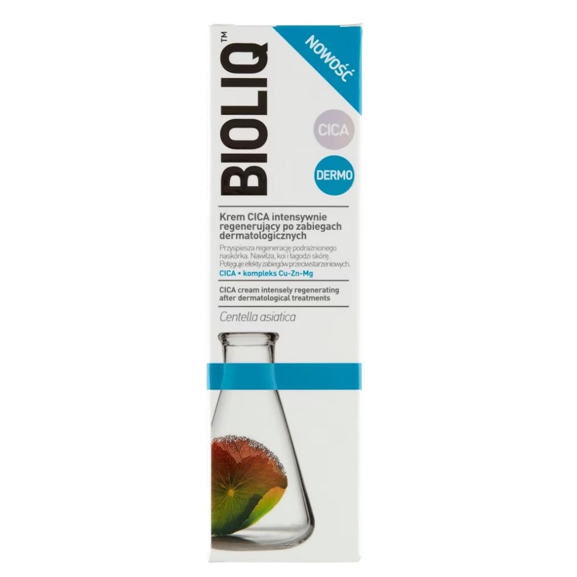 

BIOLIQ Dermo krem CICA intensywnie regenerujący po zabiegach dermatologicznych 30ml