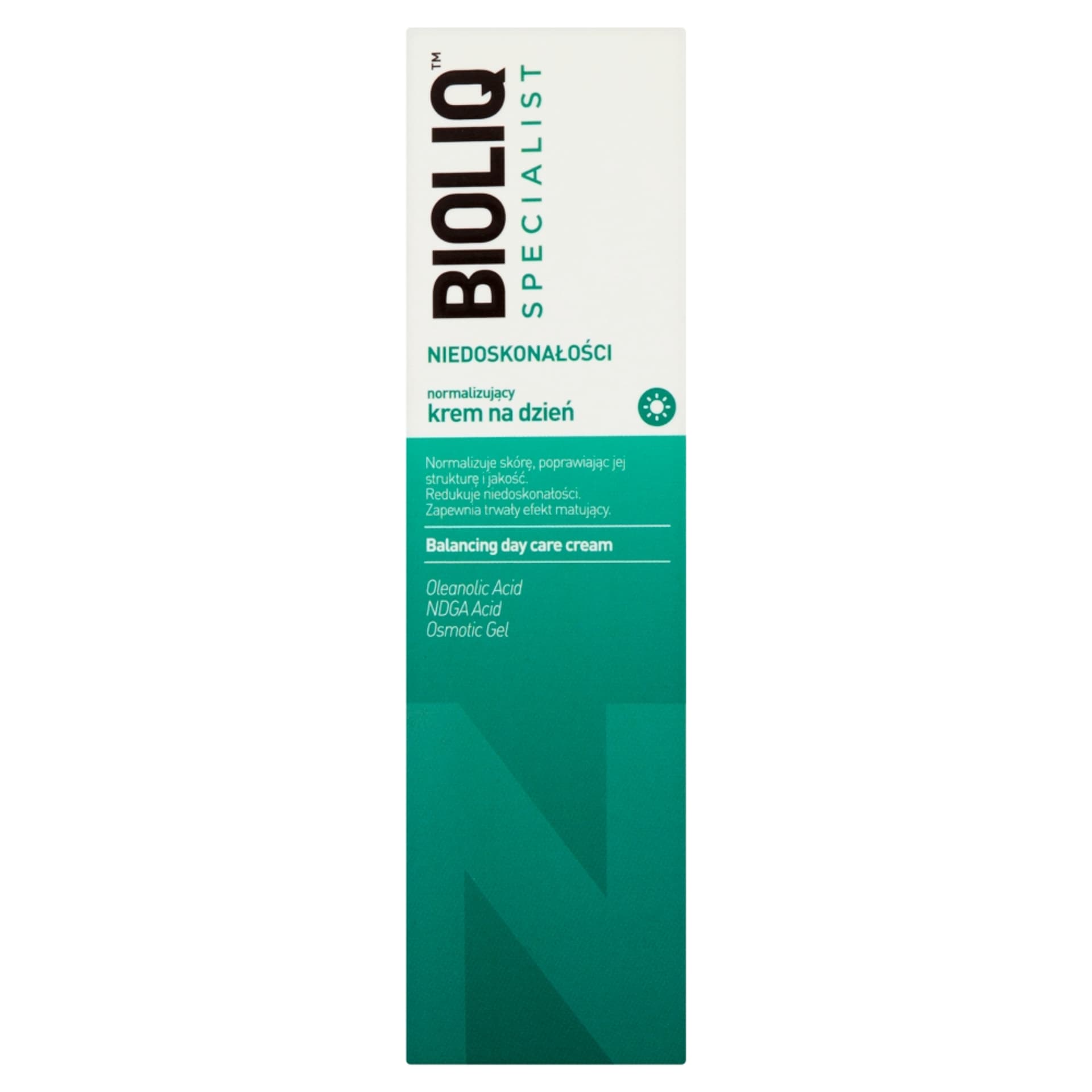 

BIOLIQ Specialist normalizujący krem na dzień przeciw niedoskonałościom skóry 30ml