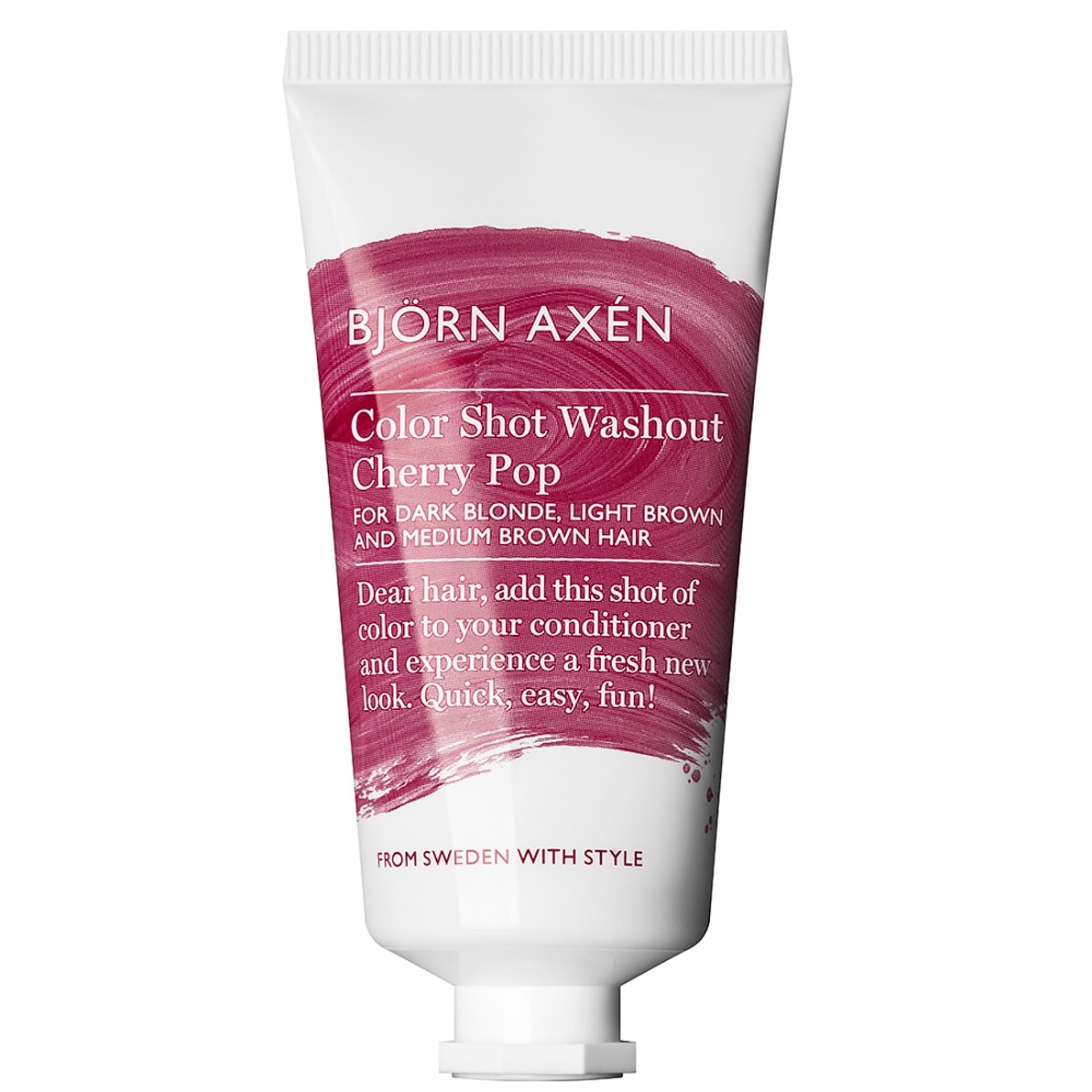 

BJORN AXEN Color Shot Washout zmywalna farba do włosów Cherry Pop 50ml