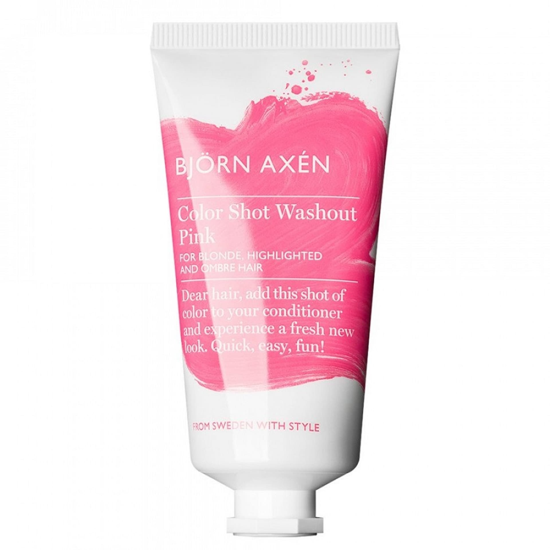 

BJORN AXEN Color Shot Washout zmywalna farba do włosów Pink 50ml