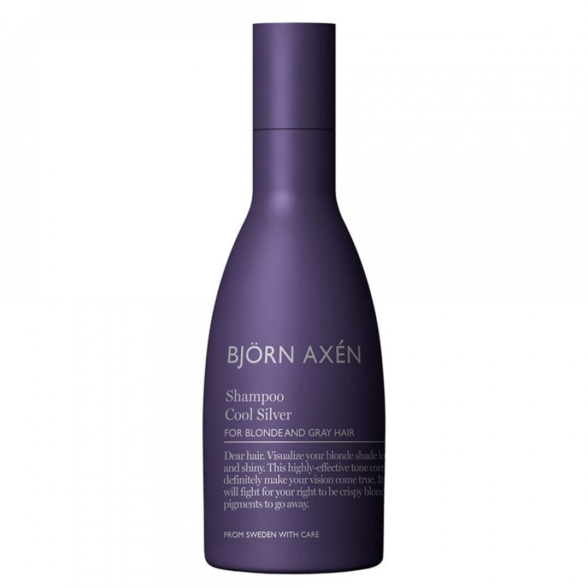 

BJORN AXEN Cool Silver Shampoo szampon do włosów blond redukujący miedziany kolor 250ml