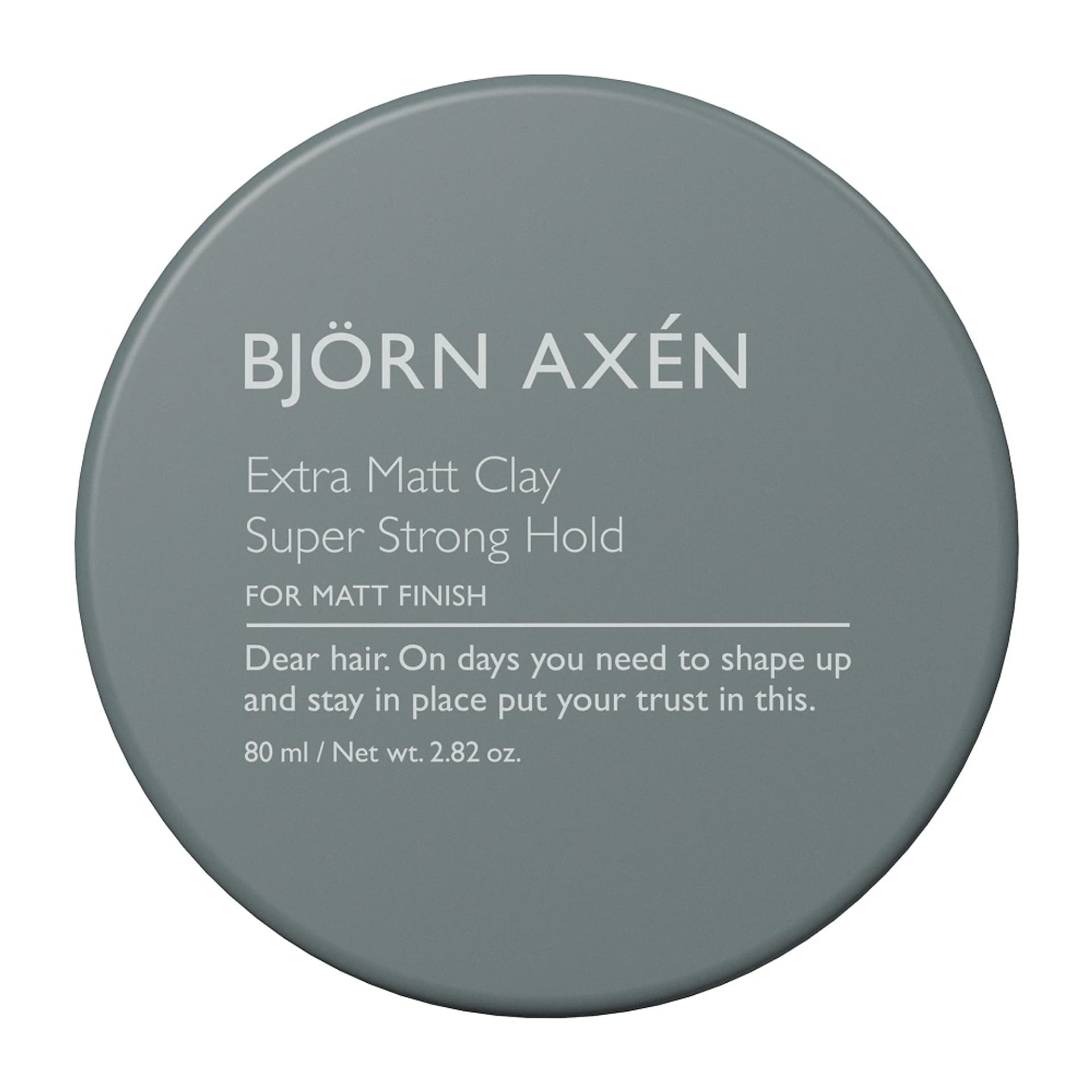 

BJORN AXEN Extra Matt Clay Super Strong Hold matowa i odżywcza glina do wlosów 80ml