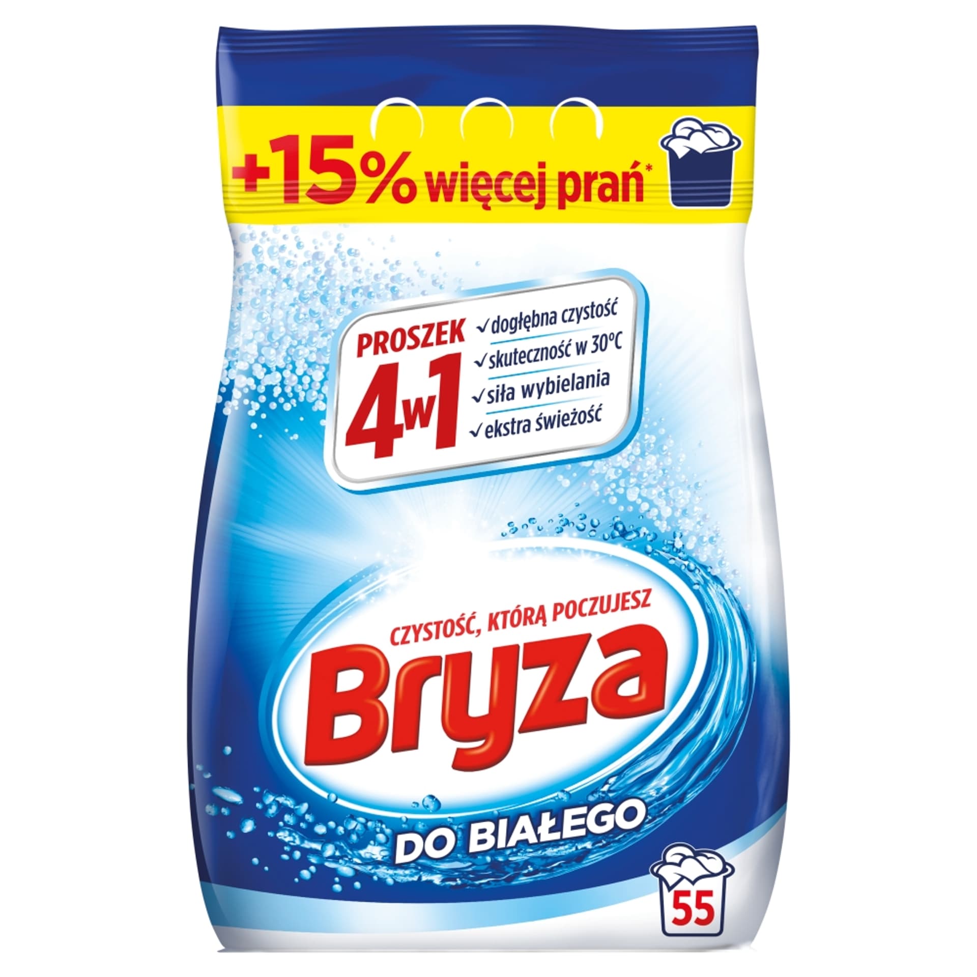 

BRYZA 4w1 Proszek do prania do białego 3,575 kg