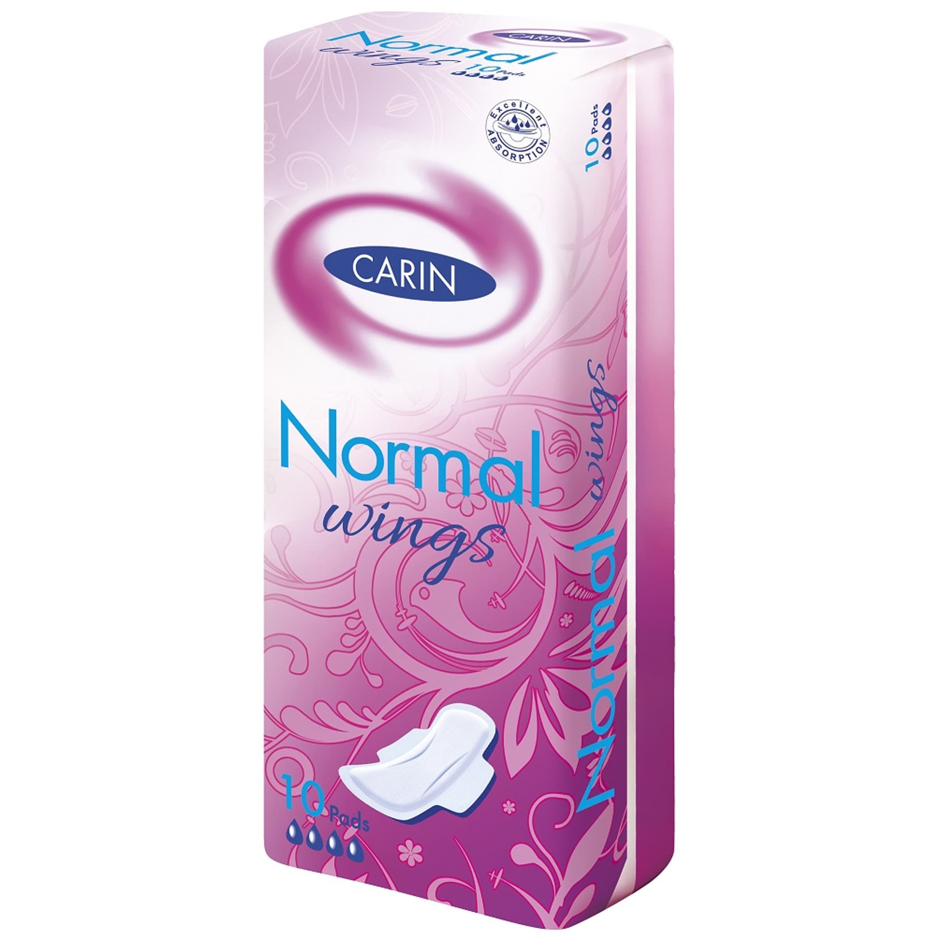 

CARIN Normal Wings podpaski higieniczne 10szt