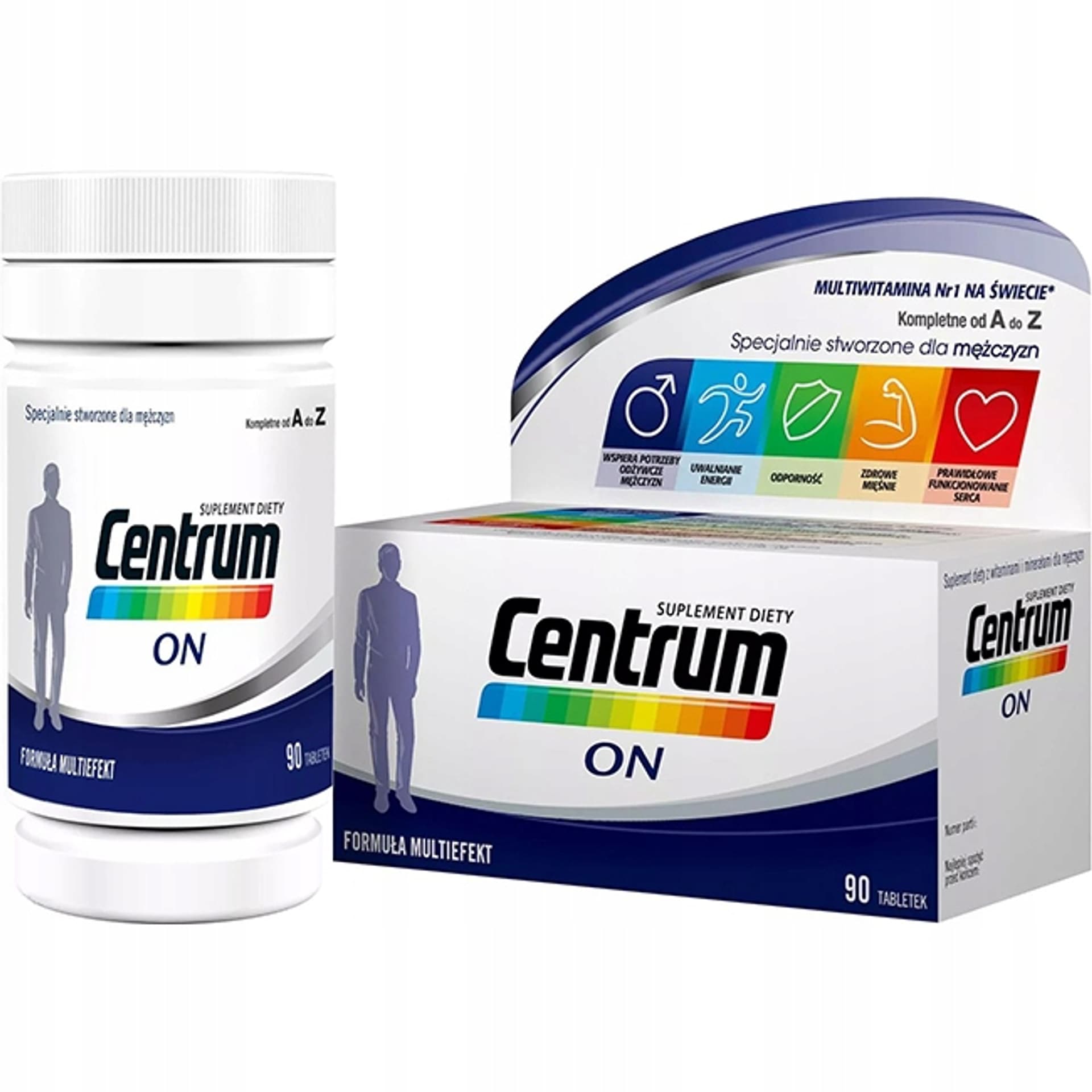 

CENTRUM On witaminy i minerały dla mężczyzn 90 tabletek