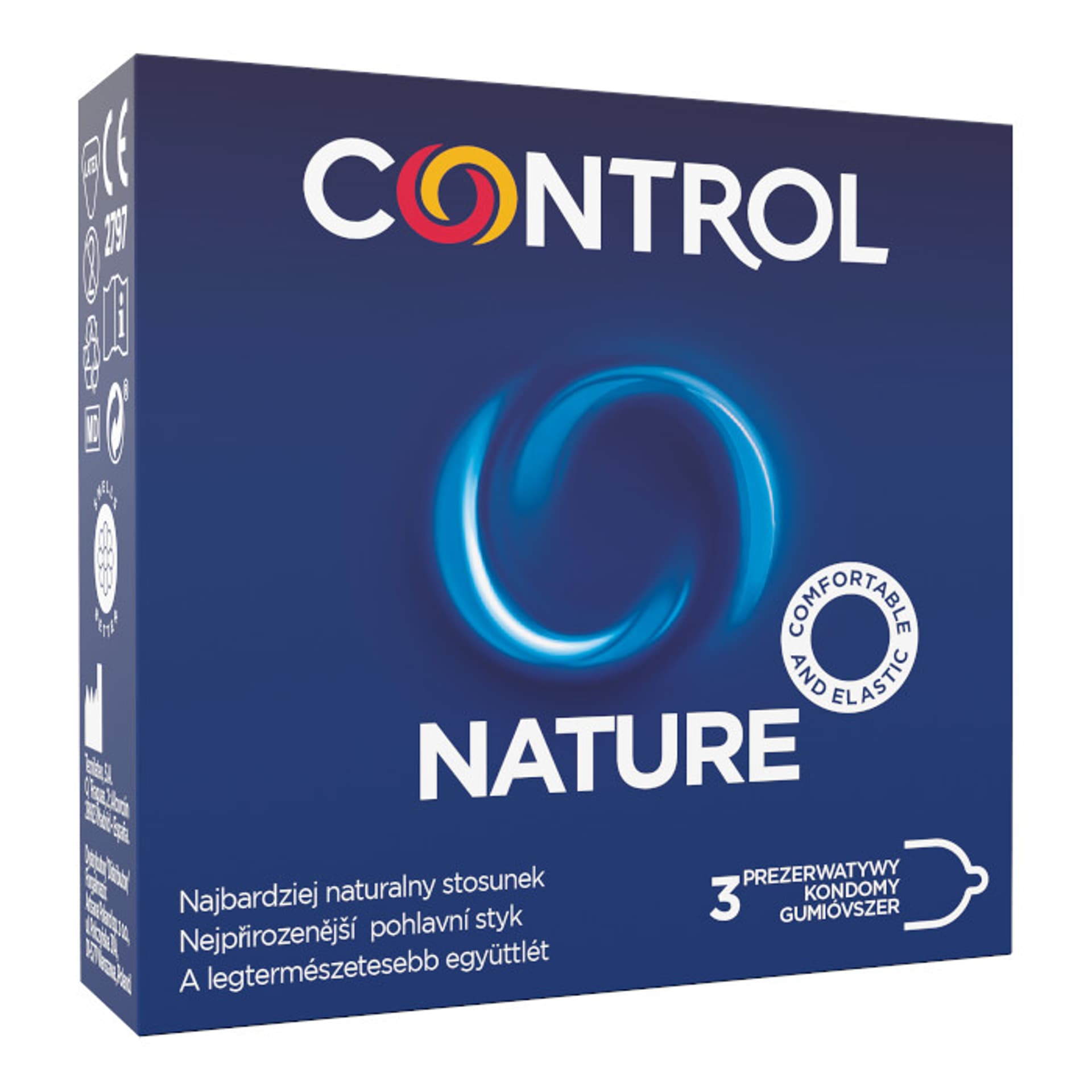 

CONTROL Nature prezerwatywy klasyczne 3szt