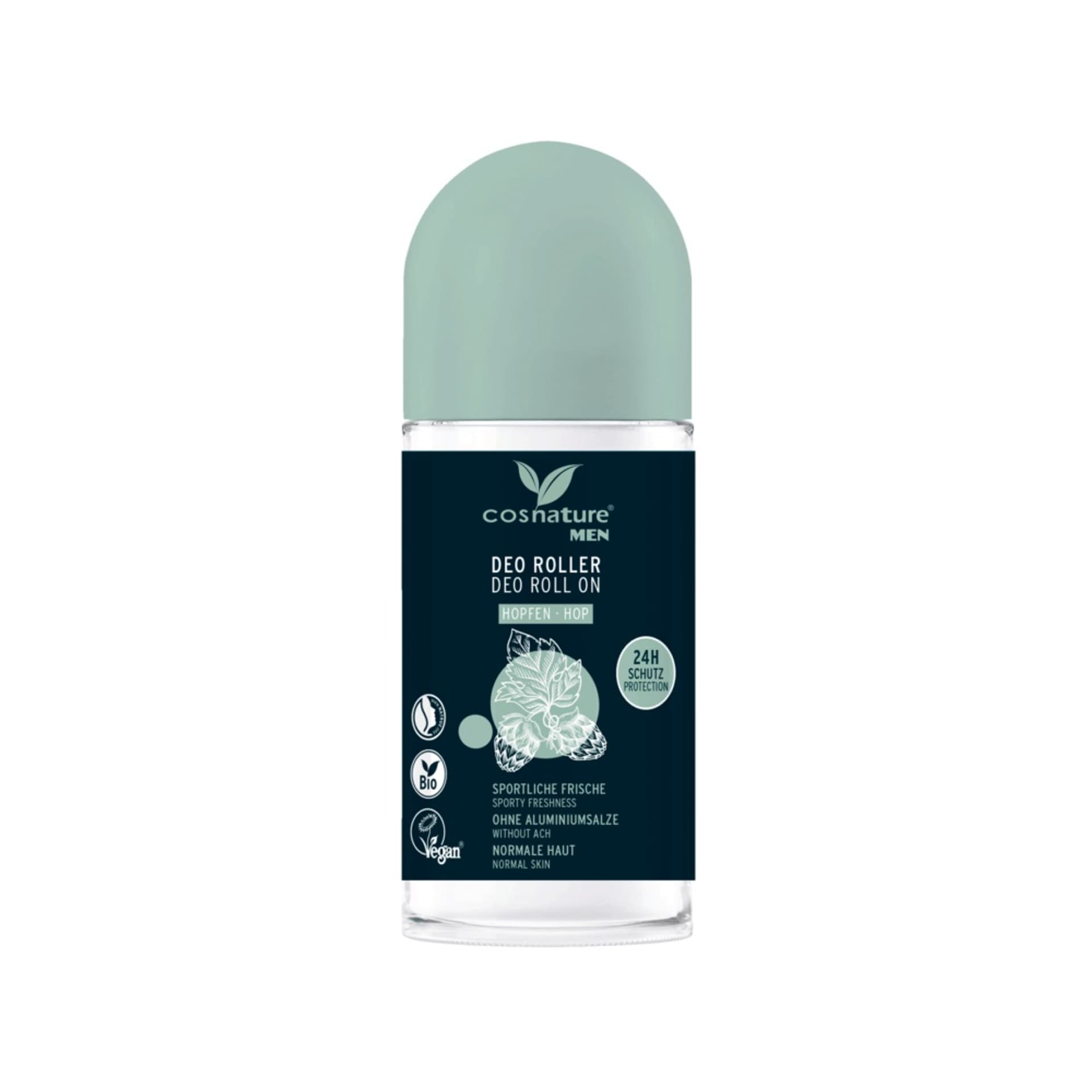 

COSNATURE Men 24h naturalny dezodorant roll-on z wyciągiem z szyszek chmielu 50ml