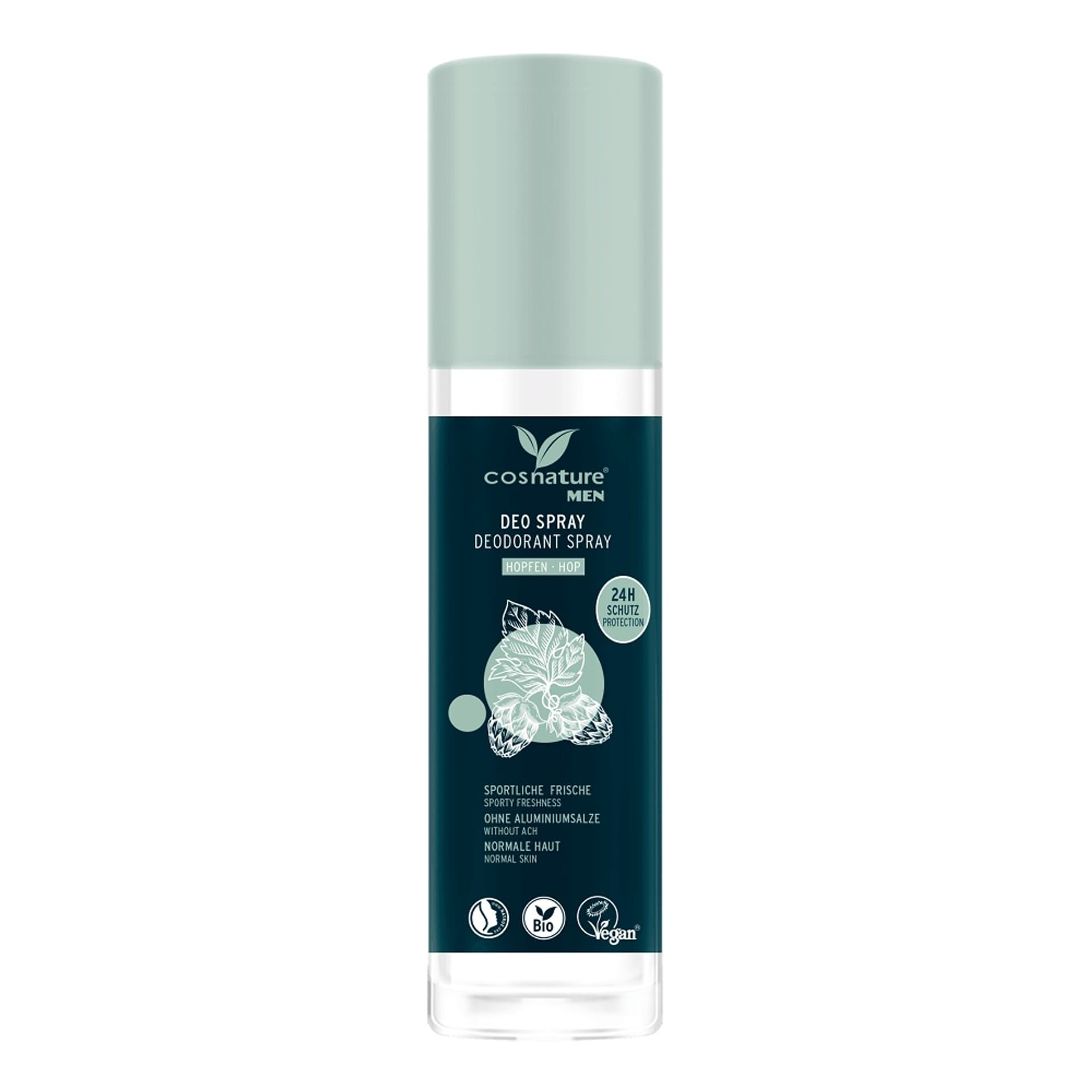 

COSNATURE Men 24h naturalny dezodorant w sprayu z wyciągiem z szyszek chmielu 75ml