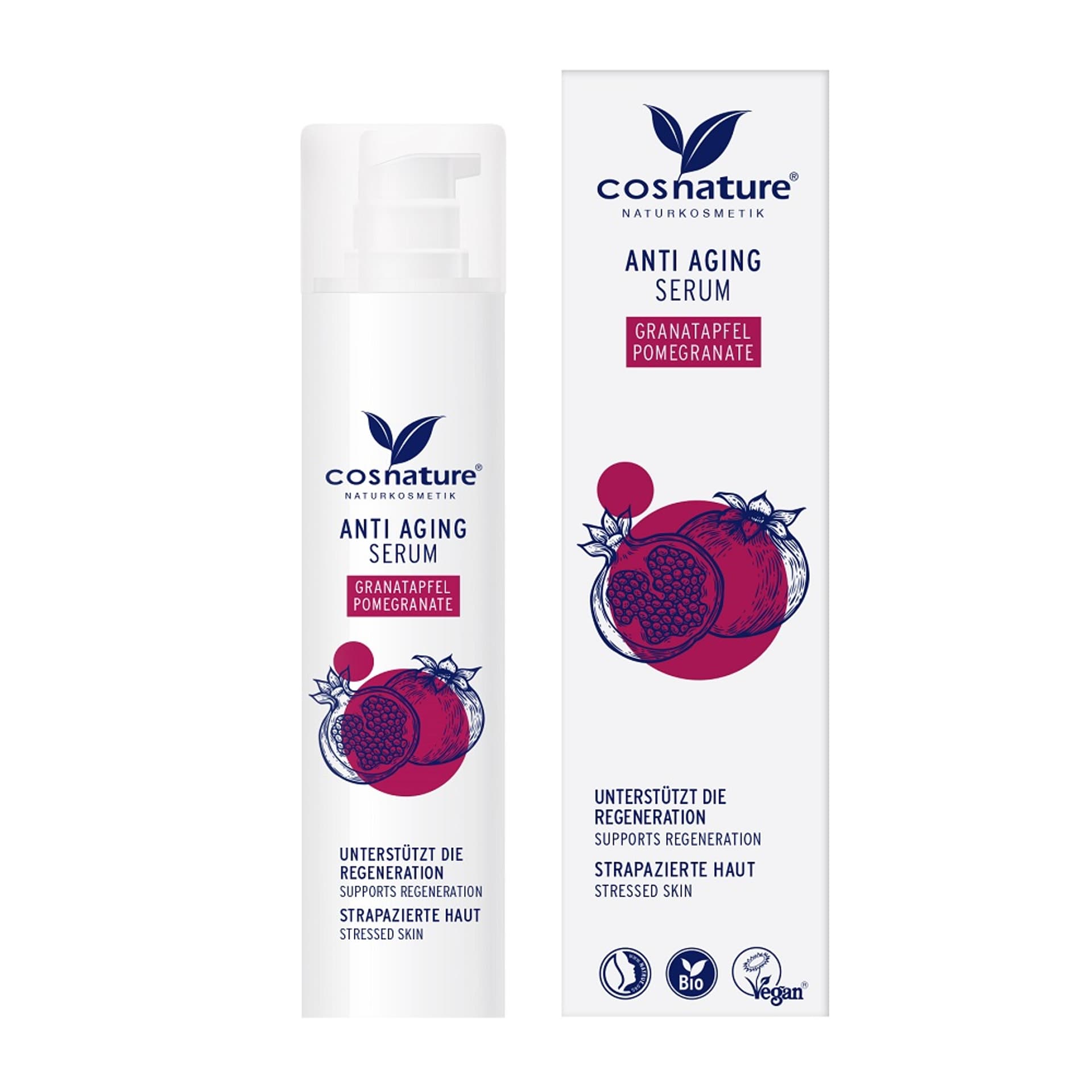

COSNATURE Naturalne regenerujące serum Anti Aging z owocem granatu 30 ml