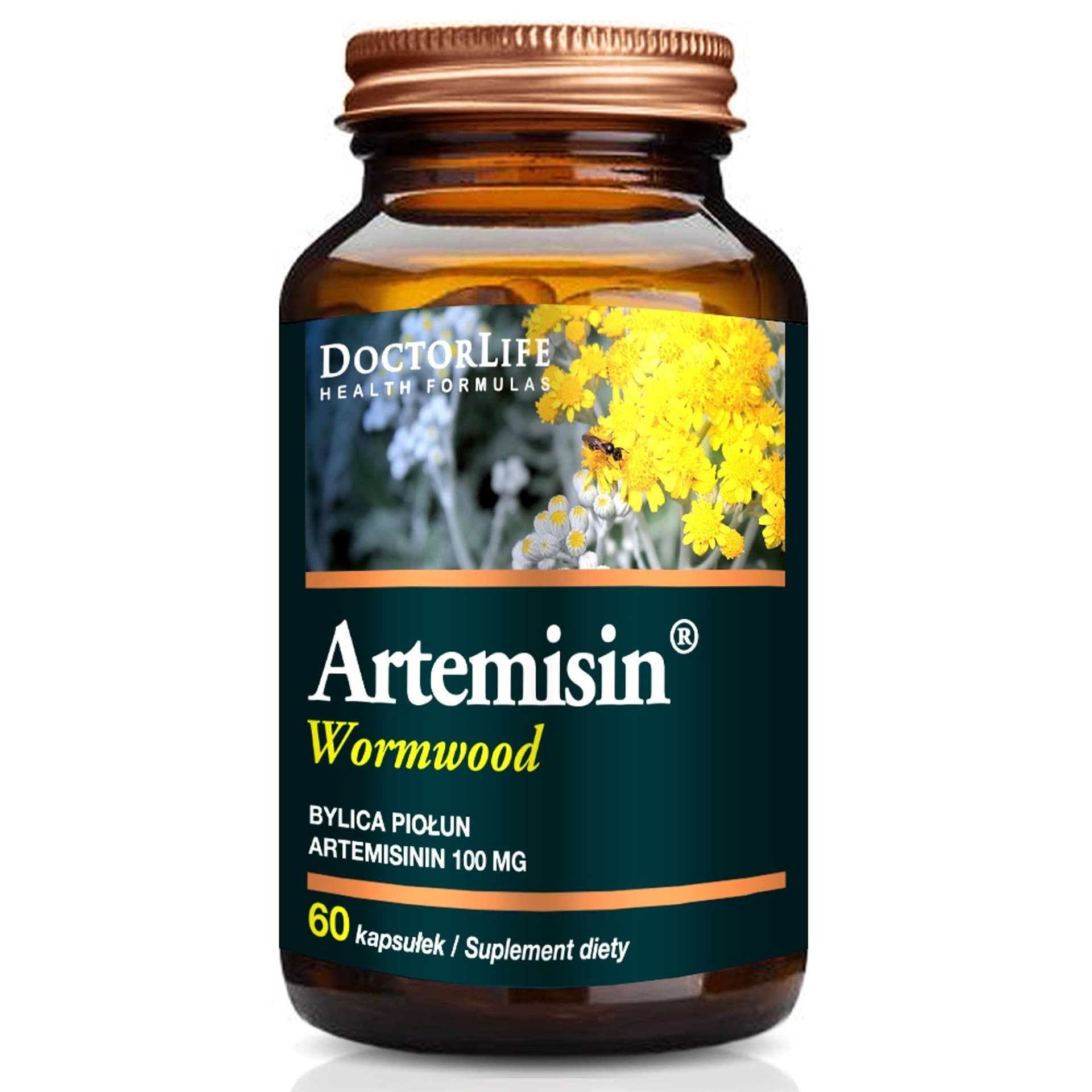 

DOCTOR LIFE Artemisin artemizyna 100mg suplement diety 60 kapsułek