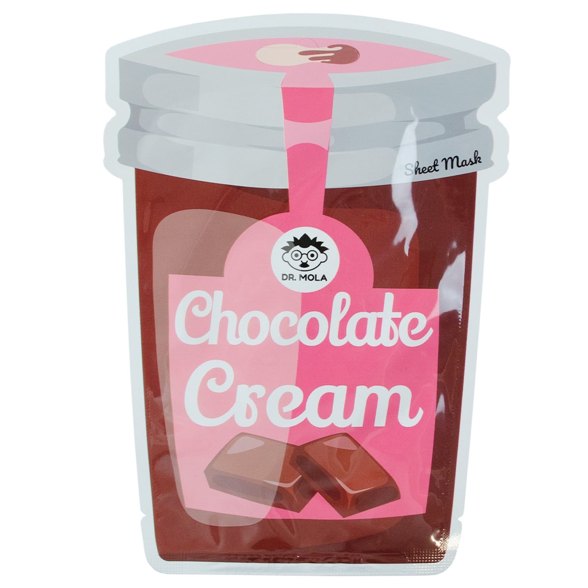 

DR. MOLA Chocolate Cream ujędrniająca maseczka w płachcie na bazie ekstraktu z kakao 23ml
