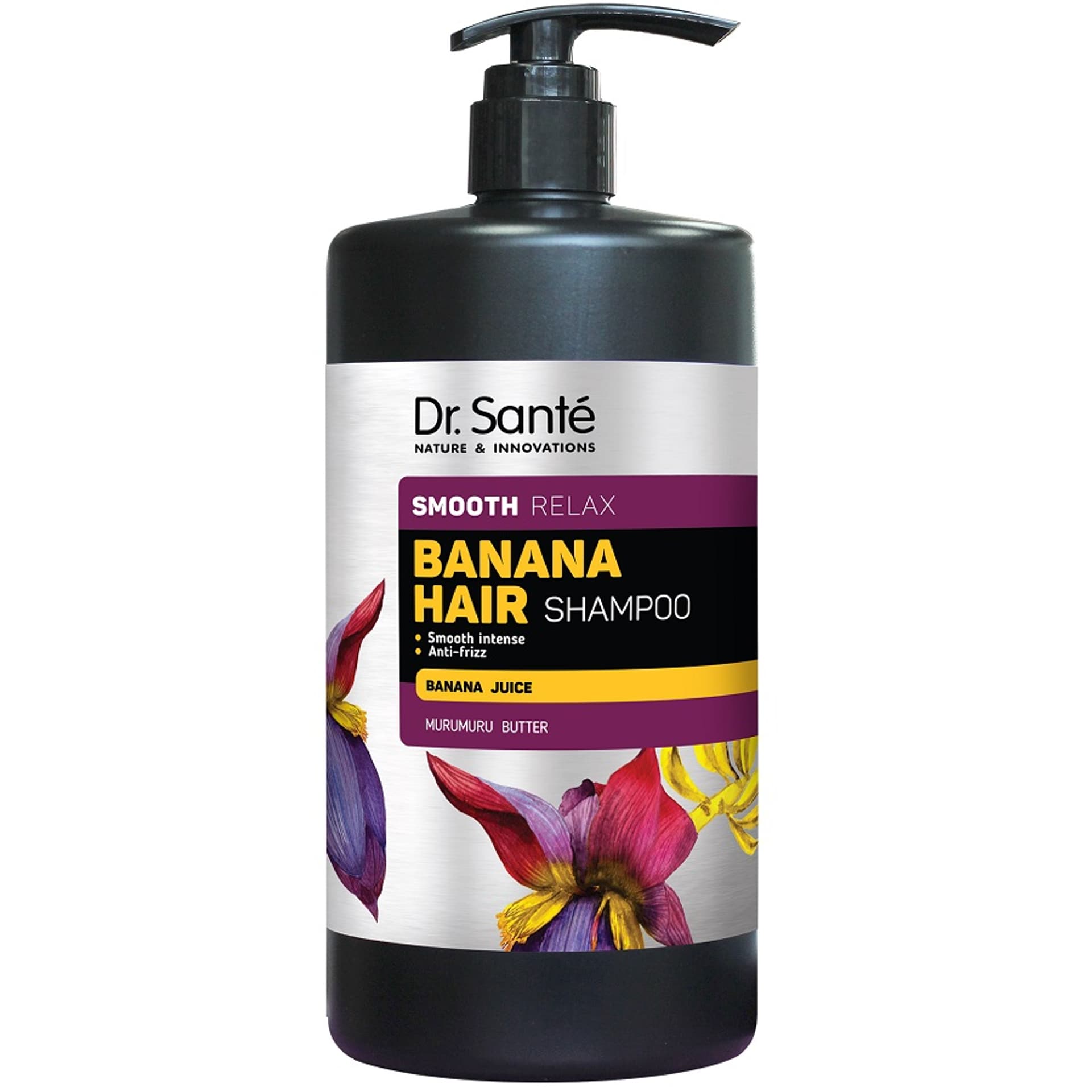 

DR.SANTE Banana Hair Smooth Relax bananowy szampon do każdego rodzaju włosów 1000ml