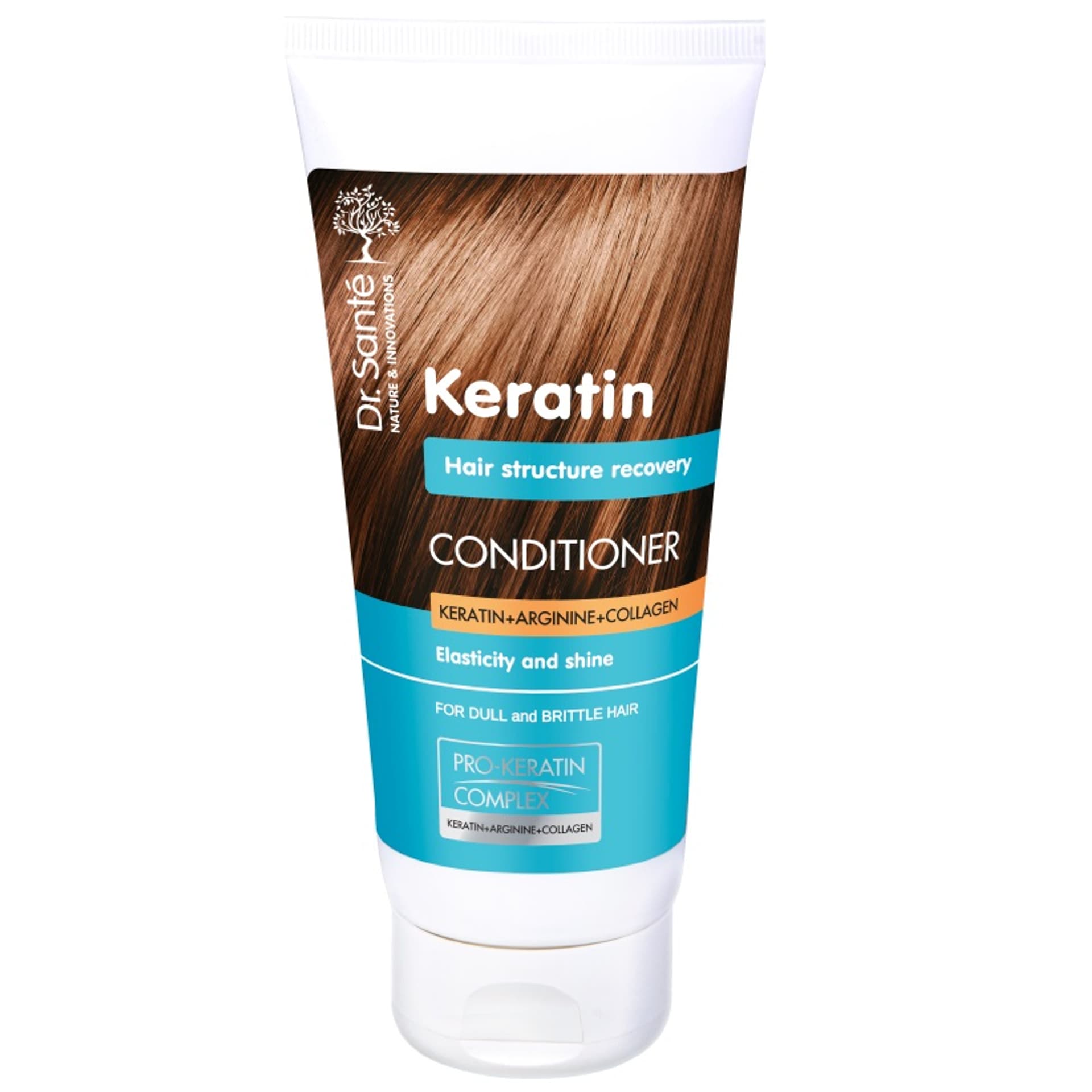 

DR.SANTE Keratin Hair keratynowa odżywka do włosów matowych i łamliwych 200ml
