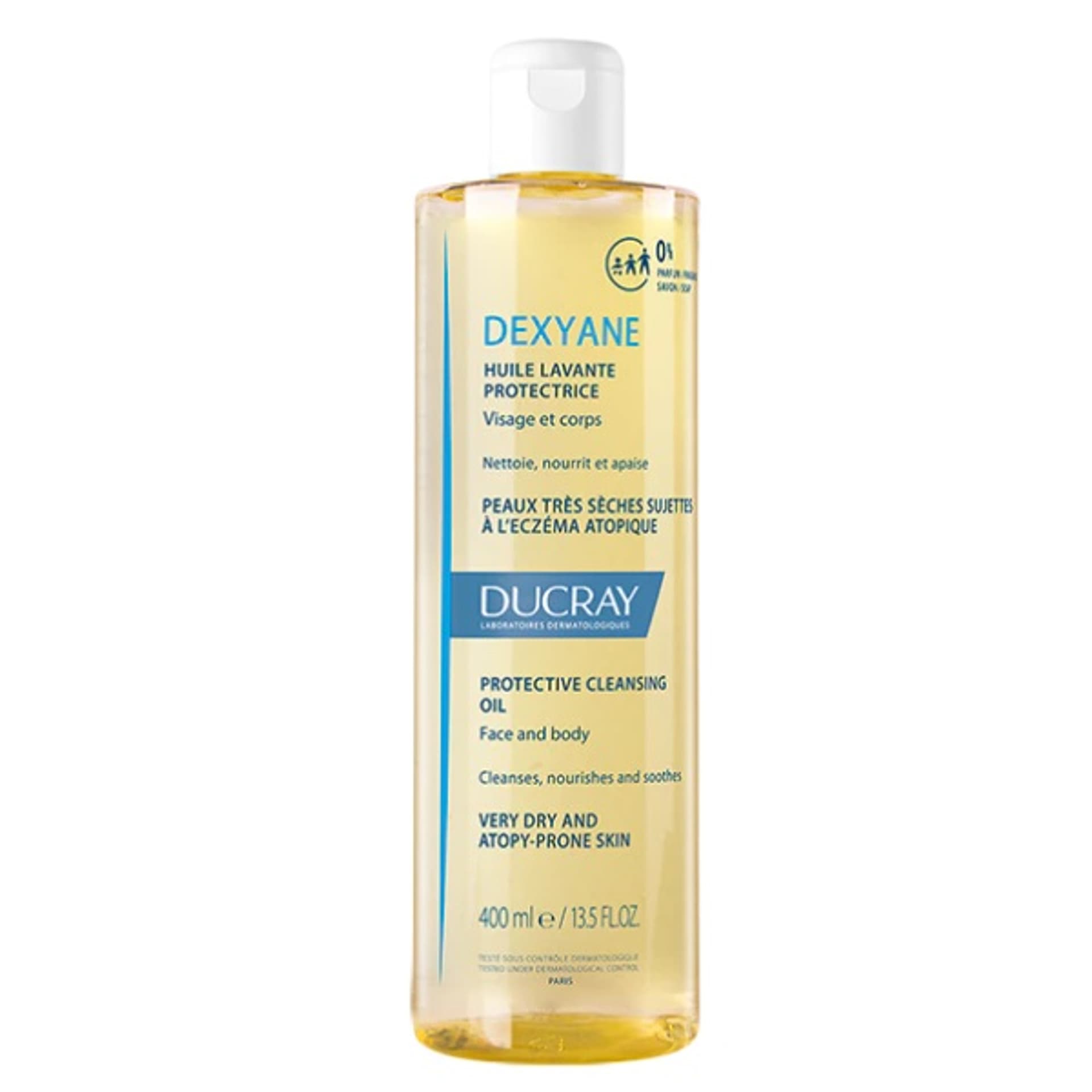 

DUCRAY Dexyane Protective Cleansing Oil delikatnie oczyszczający olejek do twarzy 400ml