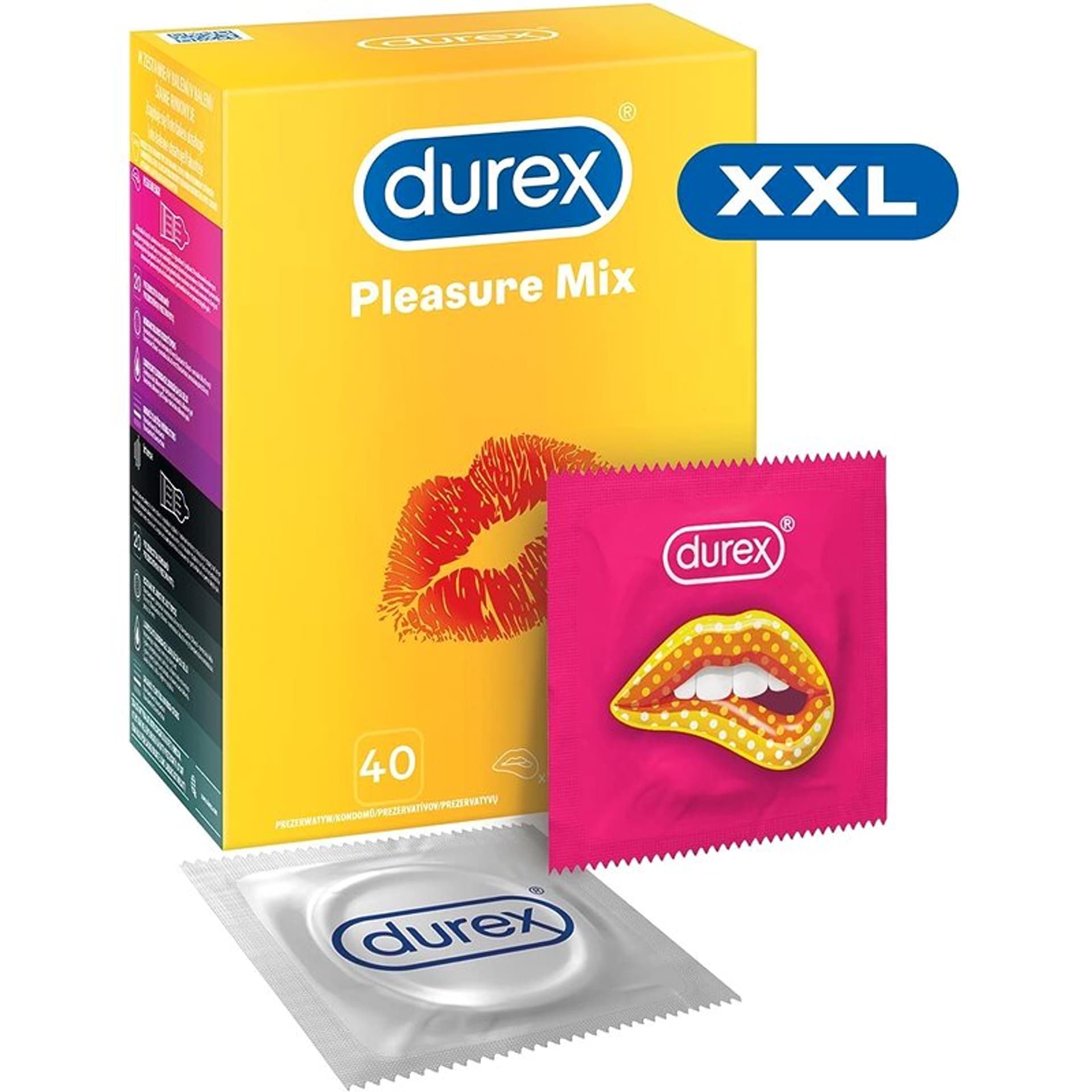 

DUREX Pleasure Surprise Mix prezerwatywy mix 40szt.