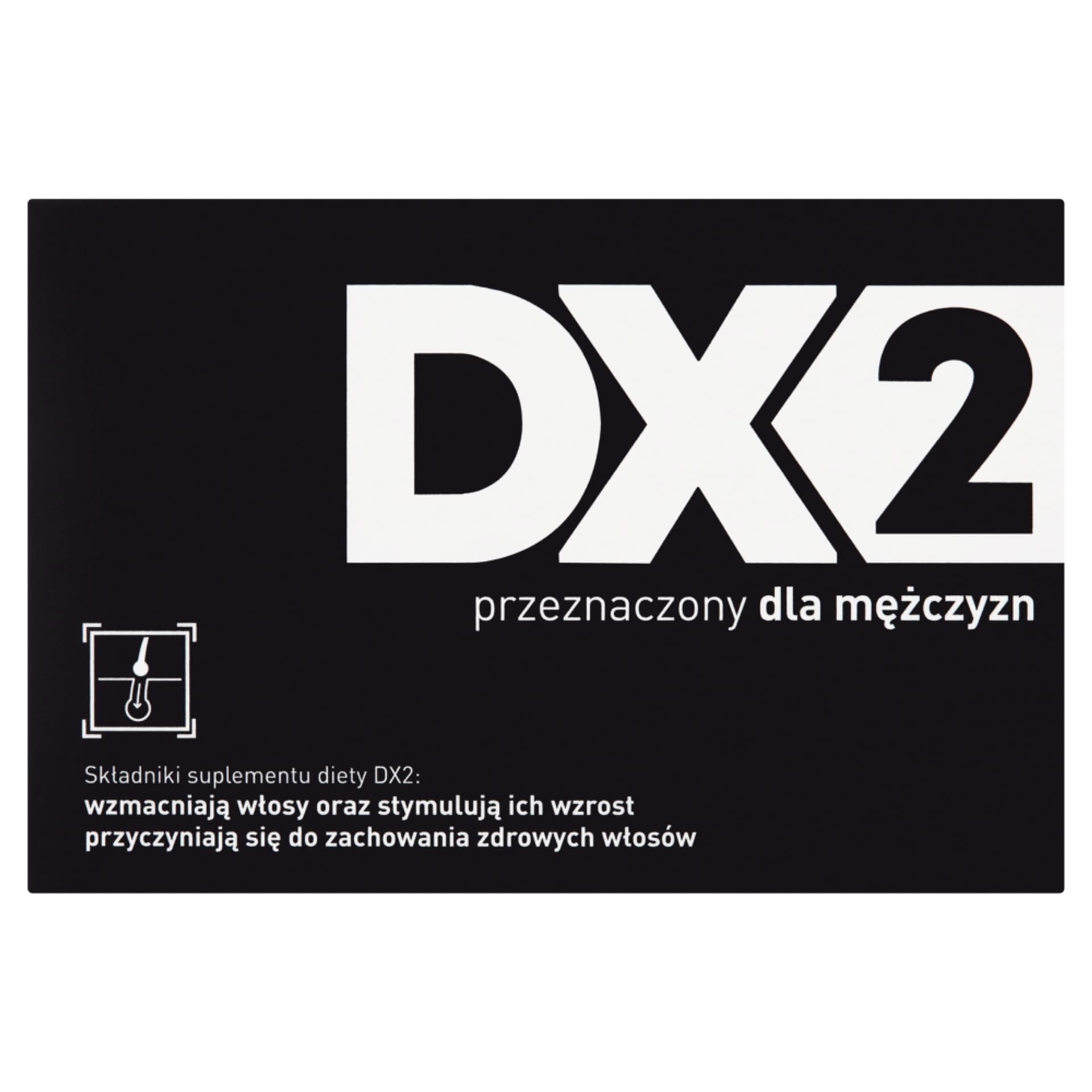 

DX2 Suplement diety wzmacniający włosy dla mężczyzn 30 kapsułek