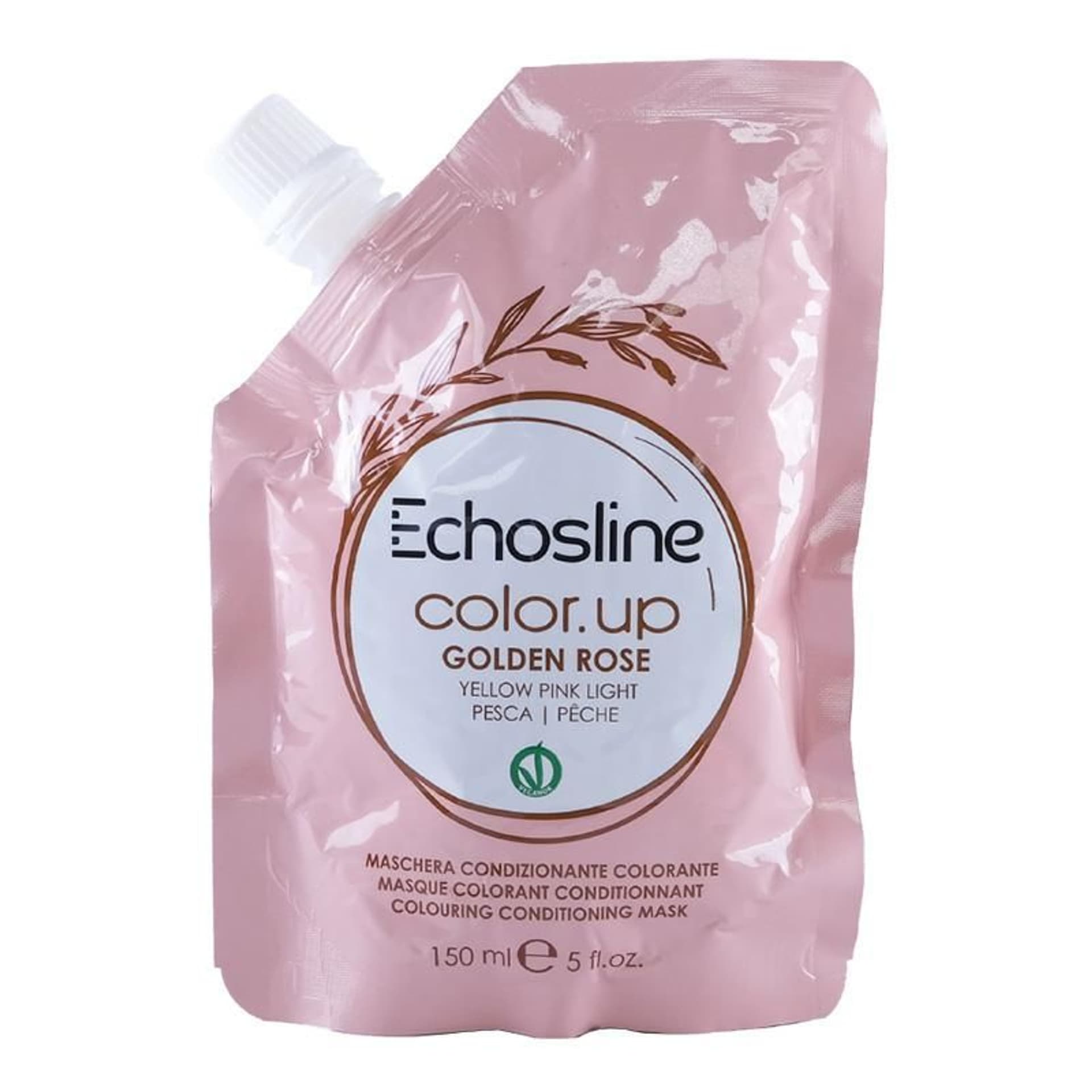 

ECHOSLINE Color.up Colouring Conditioning Mask odżywcza maska koloryzująca Golden Rose 150ml