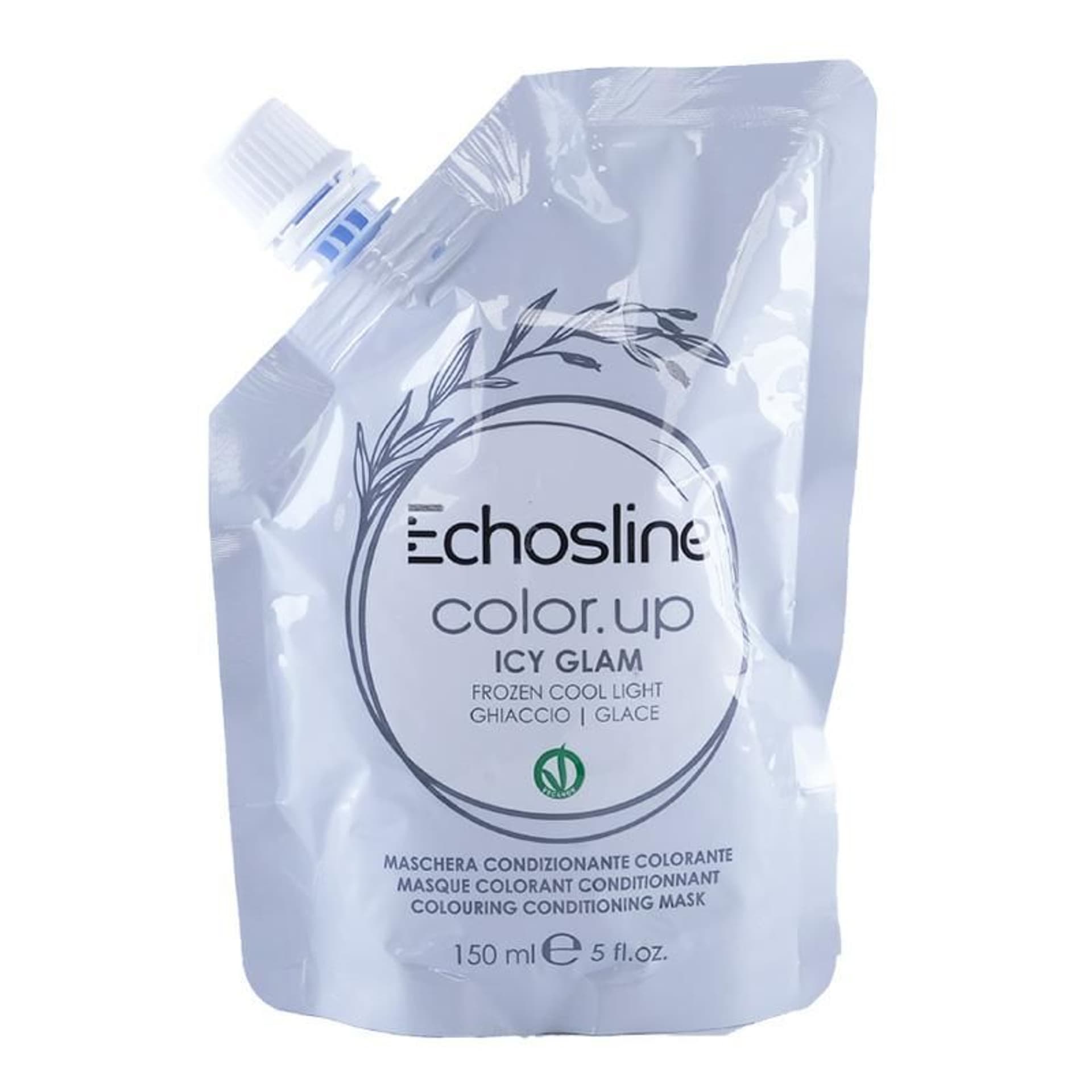 

ECHOSLINE Color.up Colouring Conditioning Mask odżywcza maska koloryzująca Icy Glam 150ml