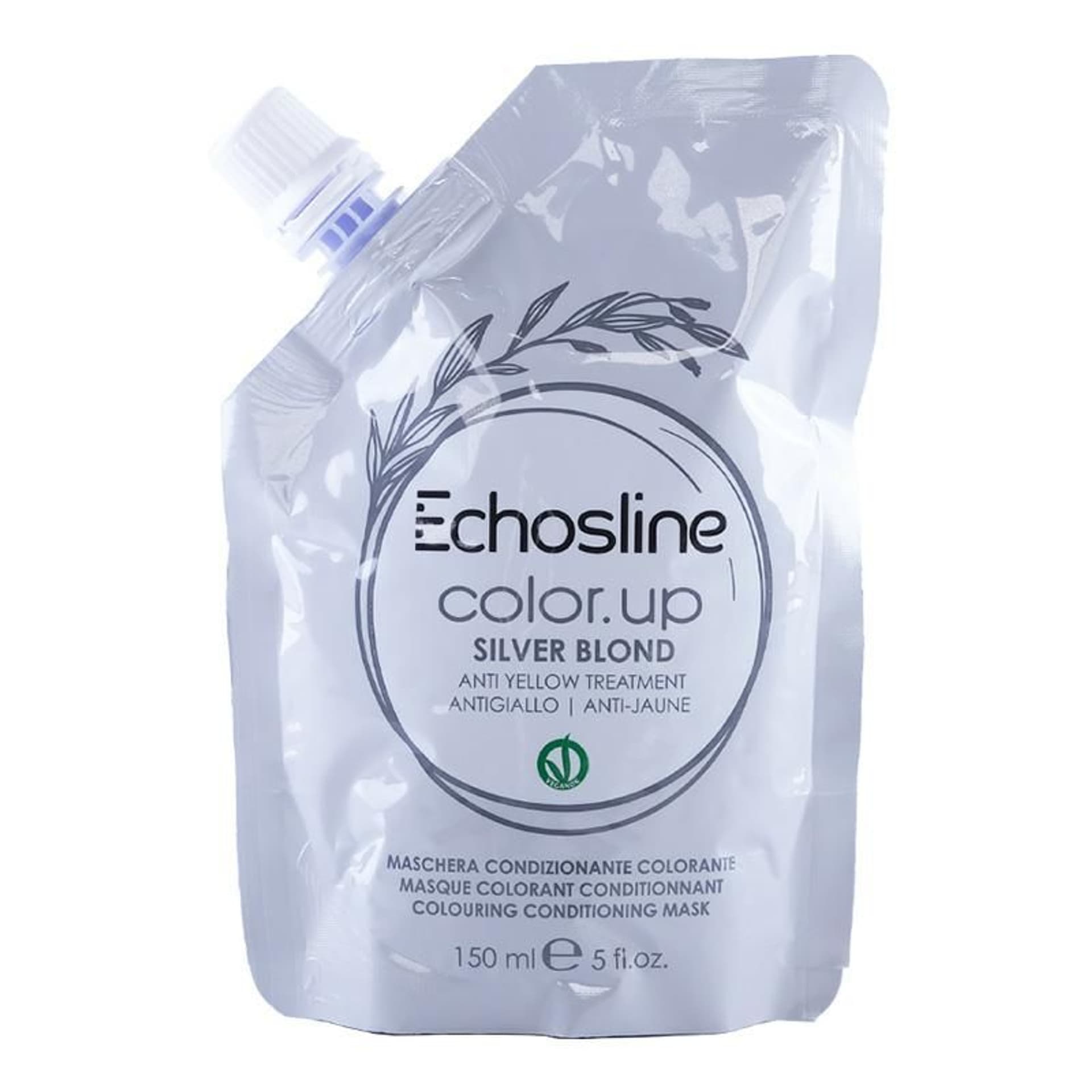 

ECHOSLINE Color.up Colouring Conditioning Mask odżywcza maska koloryzująca Silver Blond 150ml