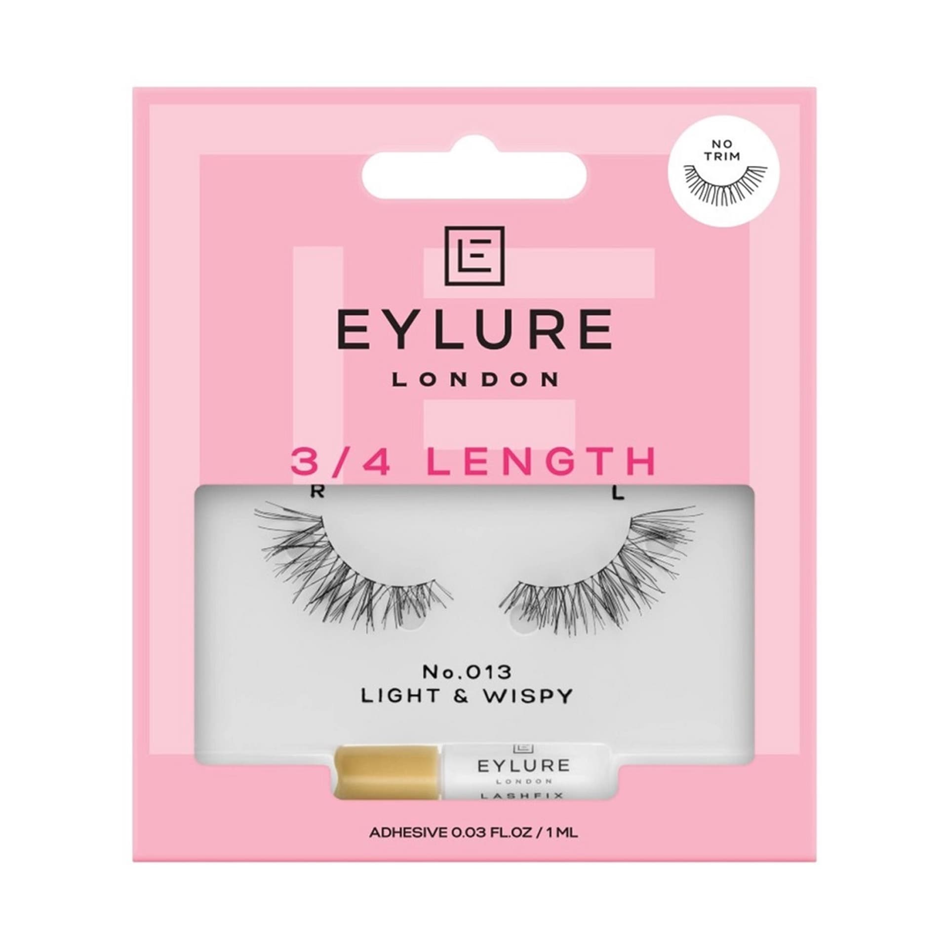 

EYLURE False Lashes sztuczne rzęsy z klejem 013