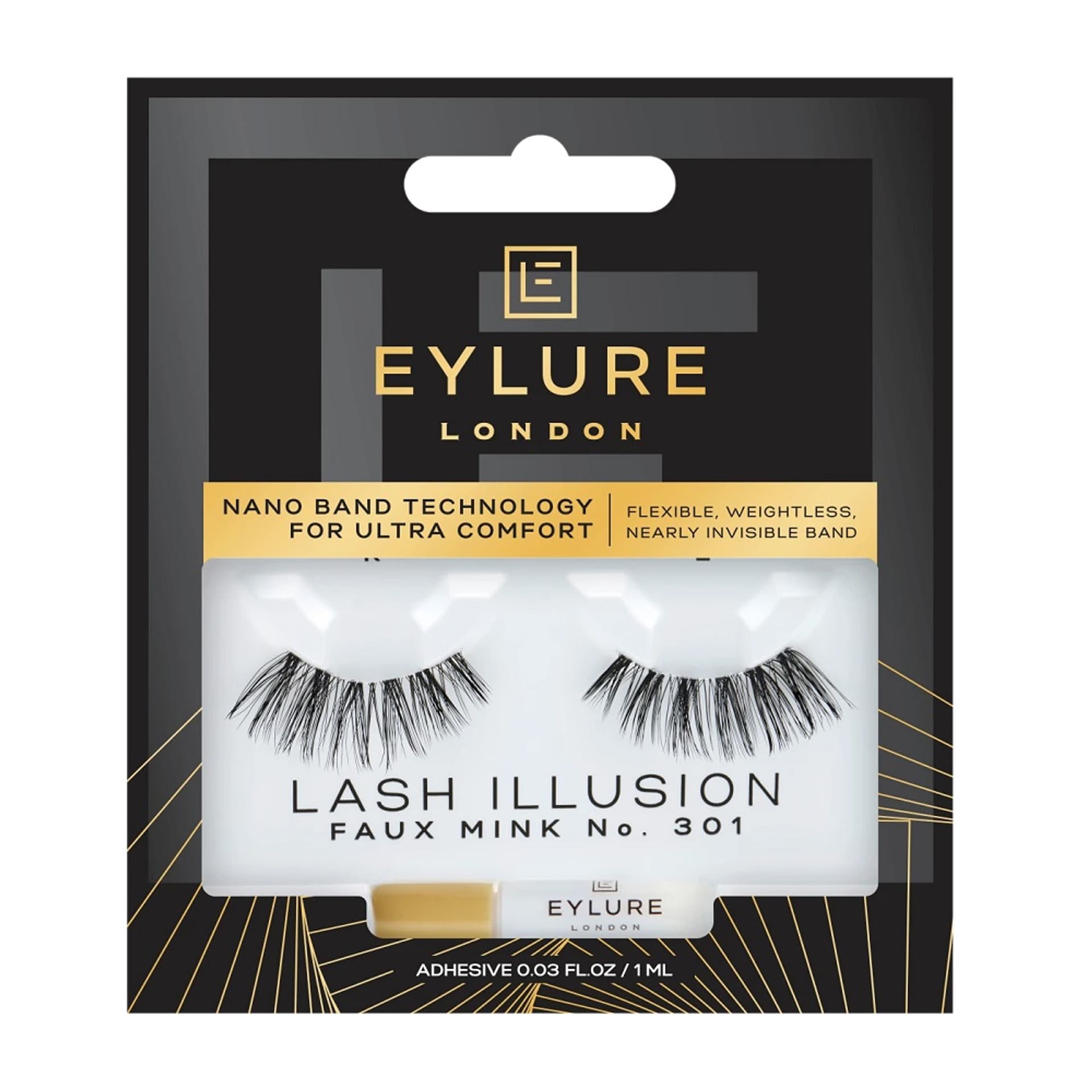 

EYLURE Lash Illusion rzęsy z klejem 301