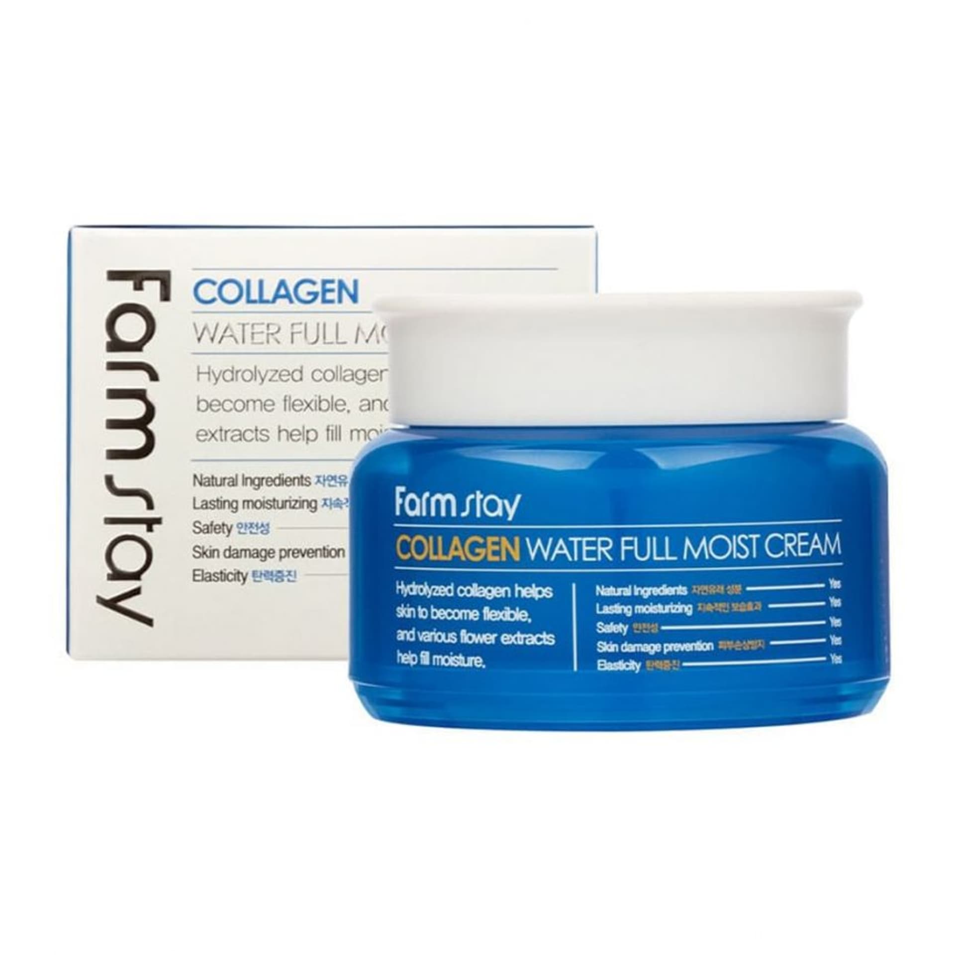 

FARMSTAY Collagen Water Full Moist Cream kolagenowy nawilżający krem do twarzy 100g