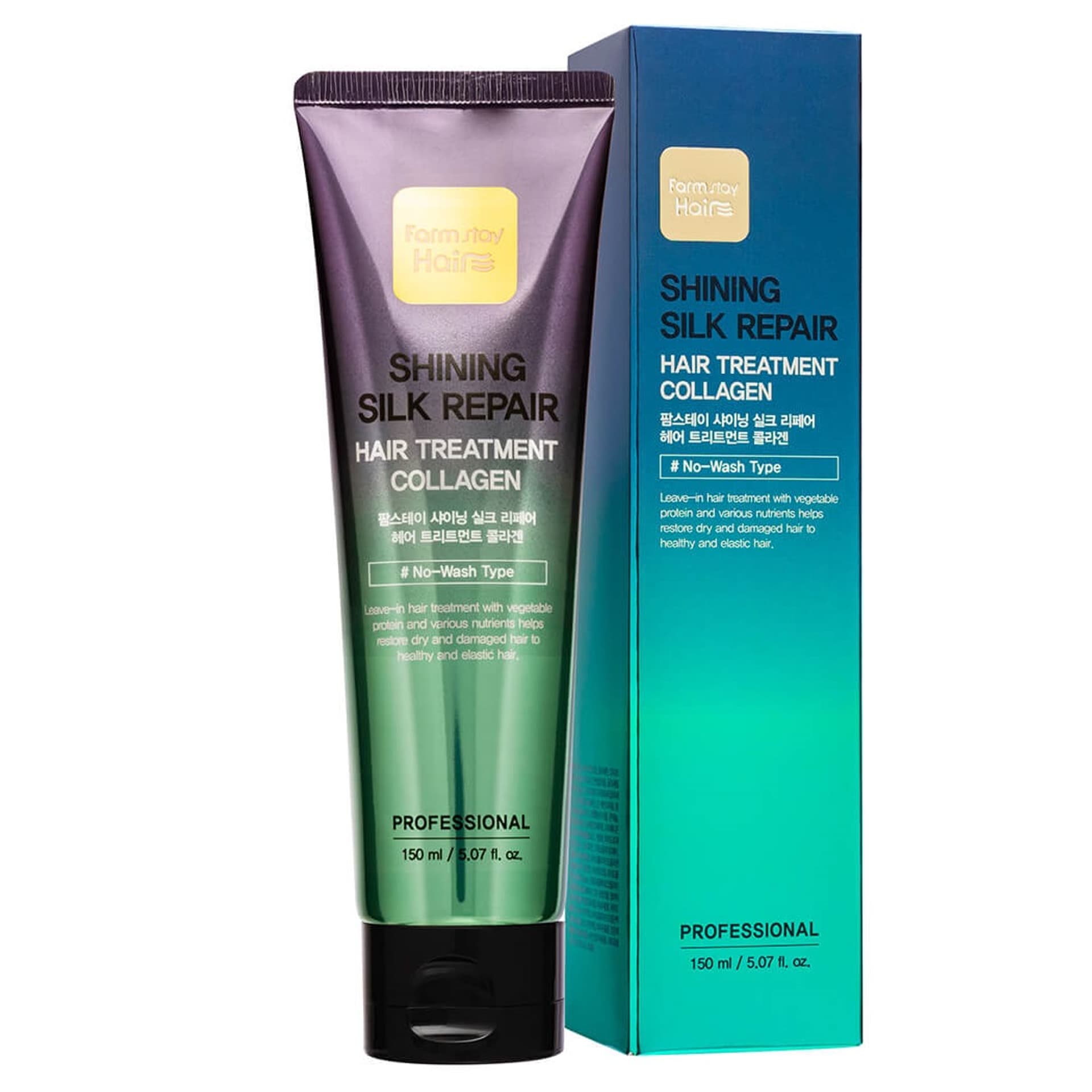 

FARMSTAY Shining Silk Hair Treatment Collagen odżywcza odżywka do włosów z kolagenem 150ml