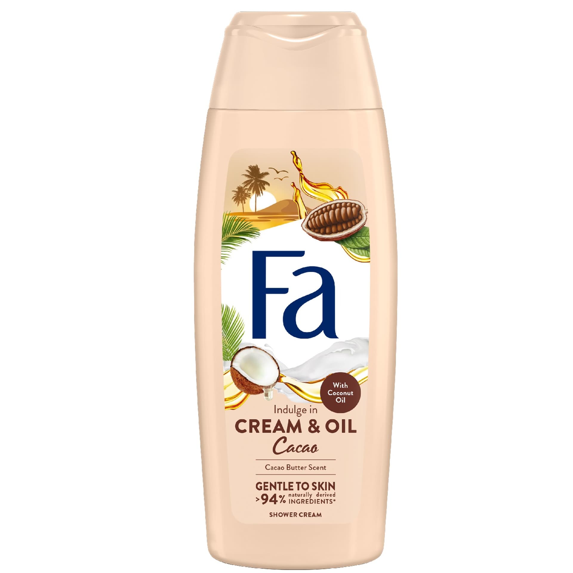 

FA Cream Oil Cacao kremowy żel pod prysznic o zapachu Masła Kakaowego 400ml