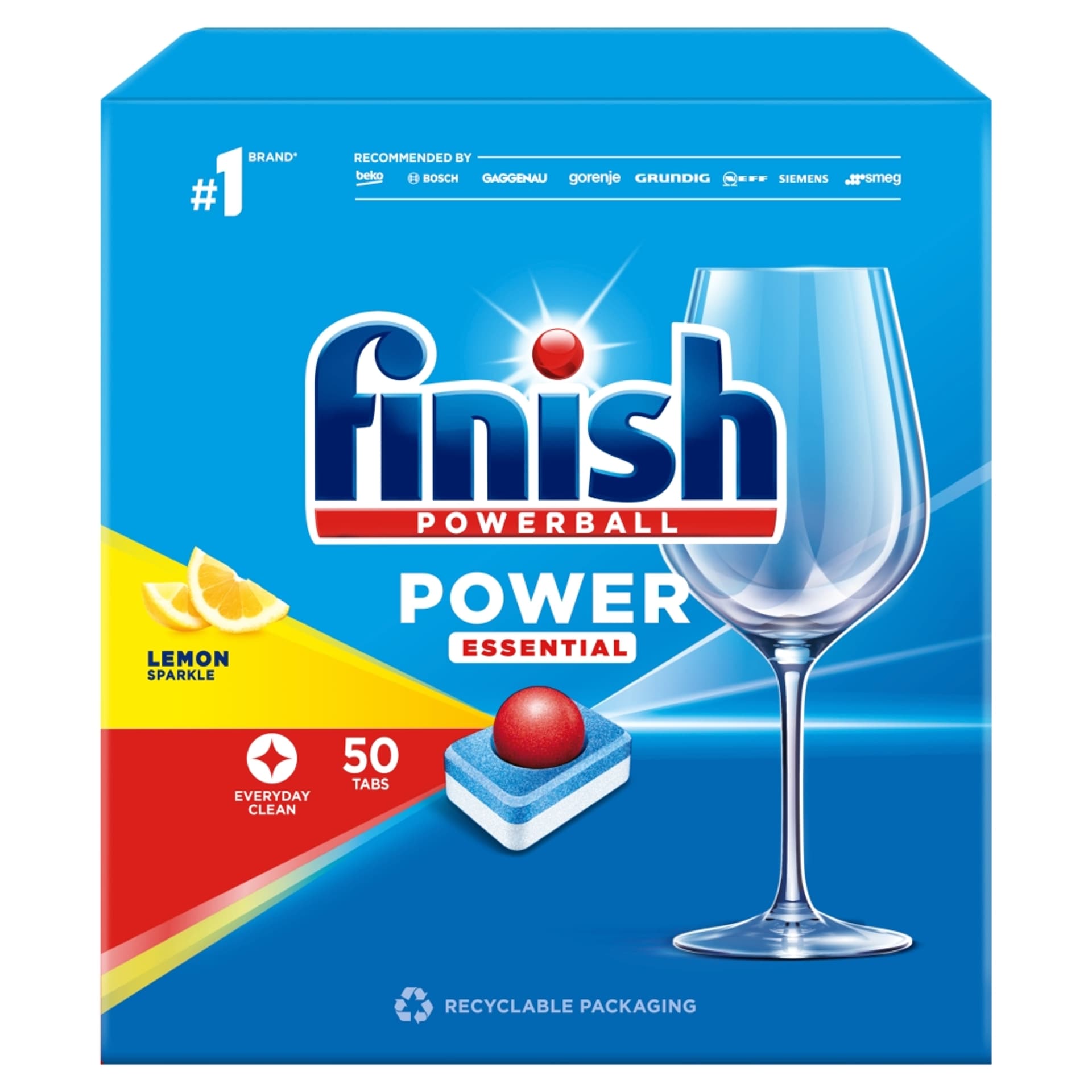 

FINISH Power Essential tabletki do zmywarki Lemon 50szt.