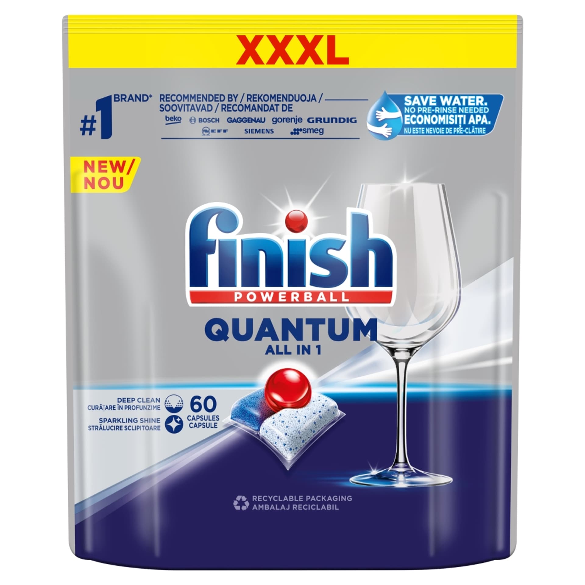 

FINISH Quantum tabletki do zmywarki 60szt.