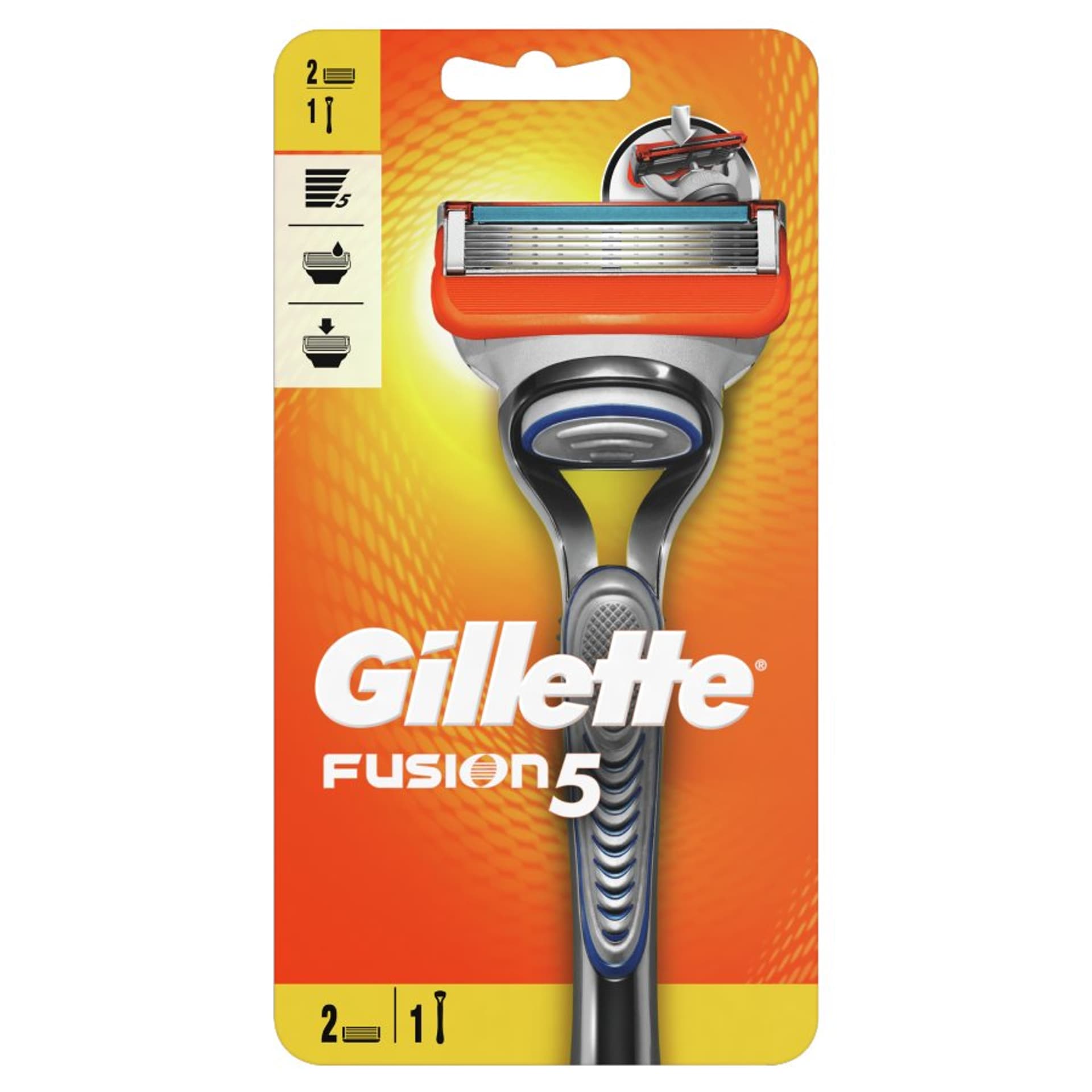 

GILLETTE Fusion 5 maszynka do golenia + wkład 2szt.