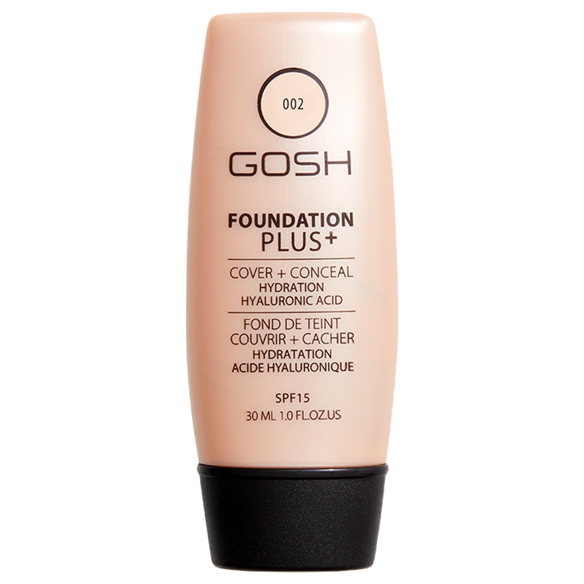 

GOSH Foundation Plus+ kryjąco-korygujący podkład do twarzy 002 Ivory 30ml