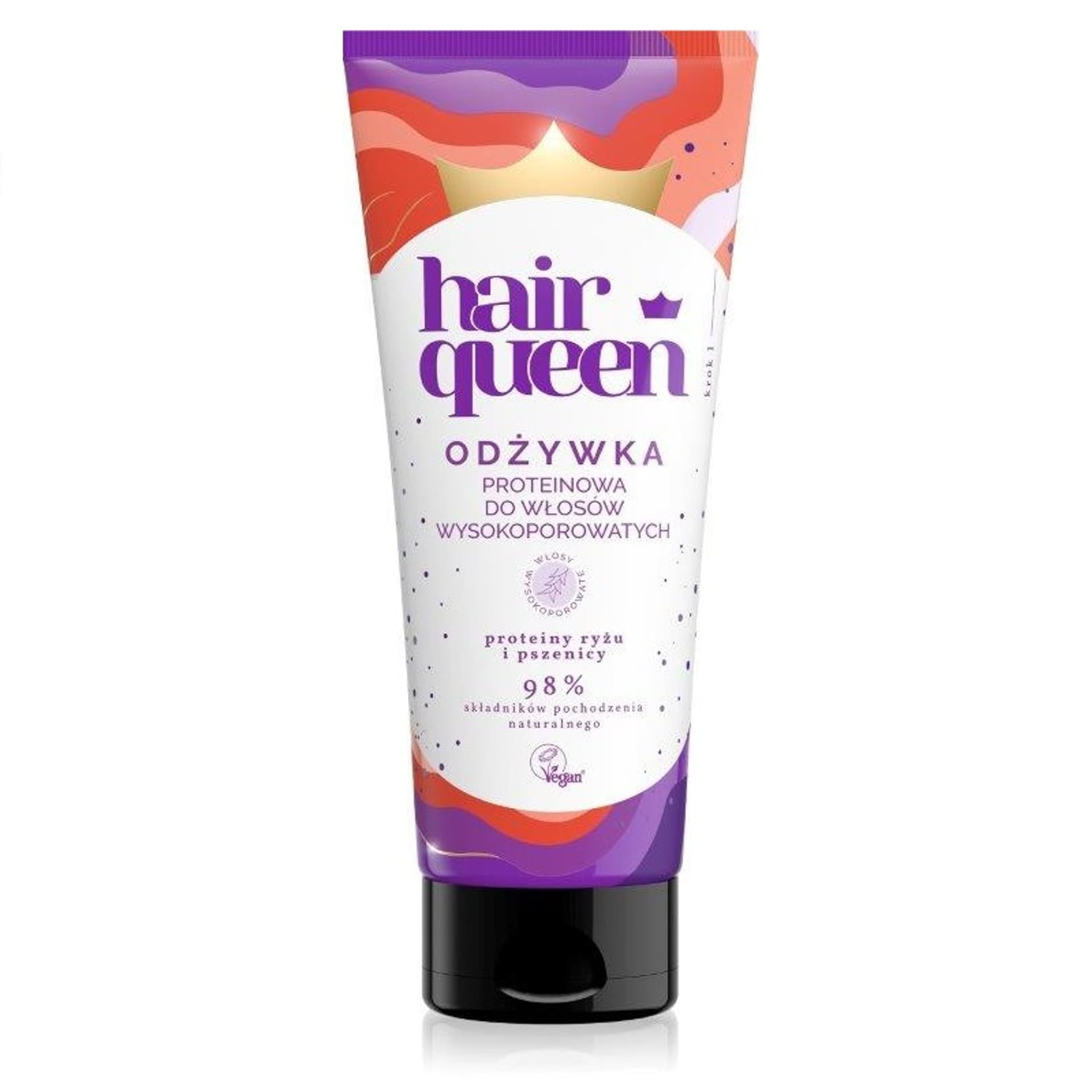 

HAIR QUEEN Odżywka proteinowa do włosów wysokoporowatych 200ml