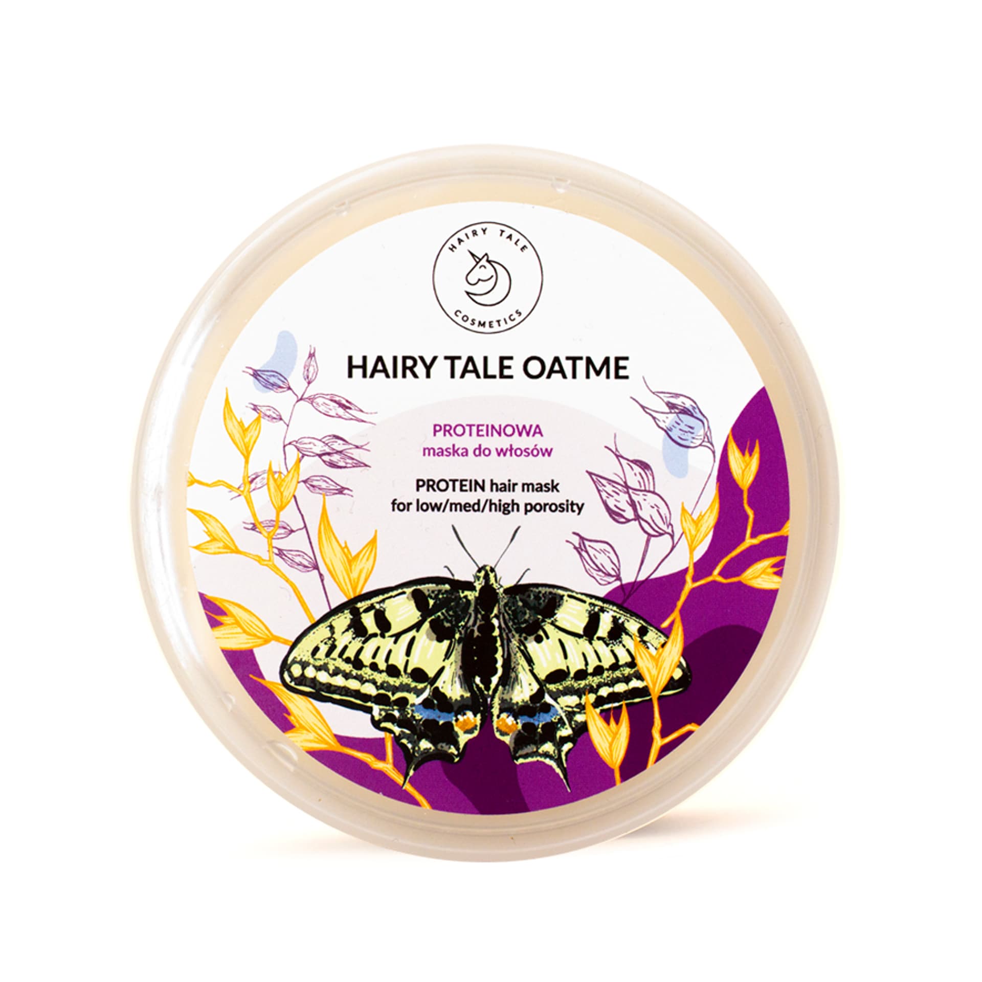 

HAIRY TALE Oatme proteinowa maska do włosów o każdej porowatości 200g