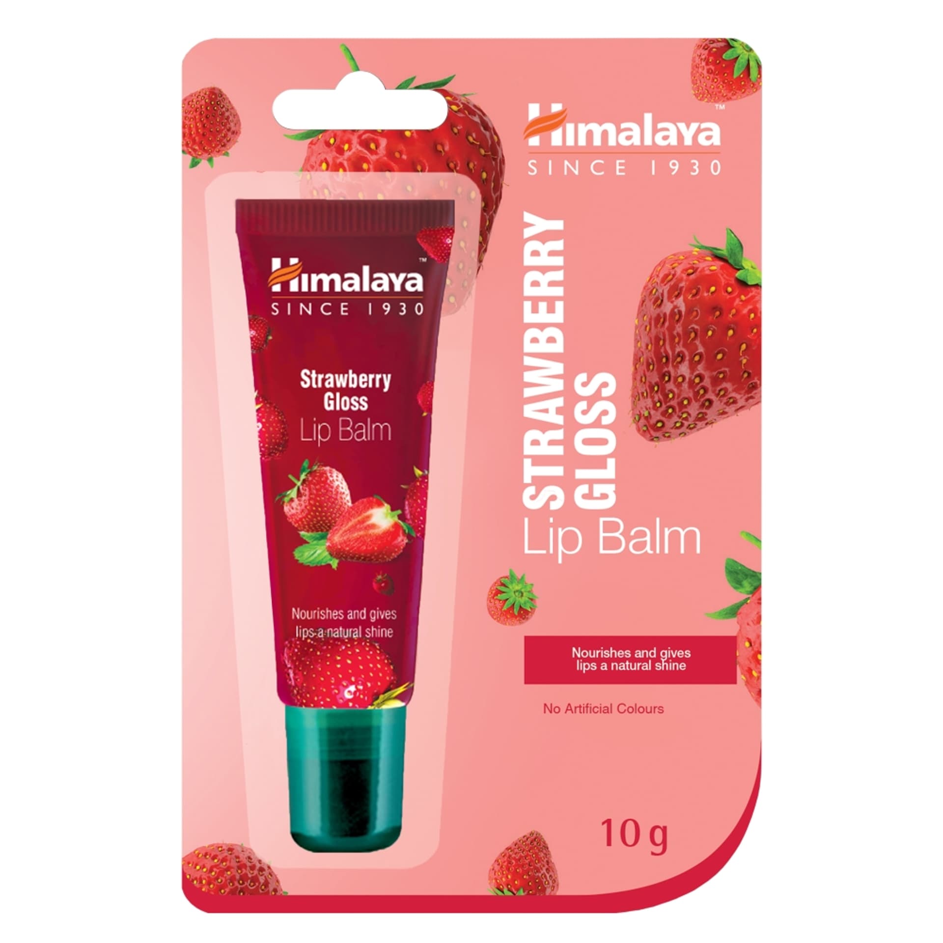 

HIMALAYA Truskawkowy balsam do ust z błyszczykiem 10g