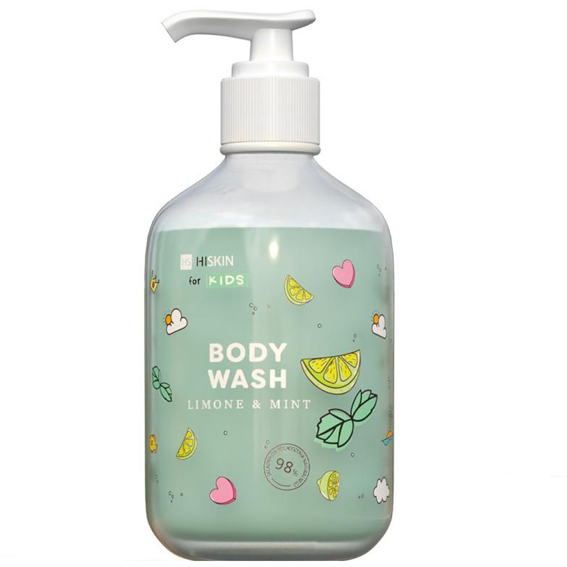 

HISKIN Kids Body Wash płyn do mycia ciała dla dzieci Limone Mint 400ml