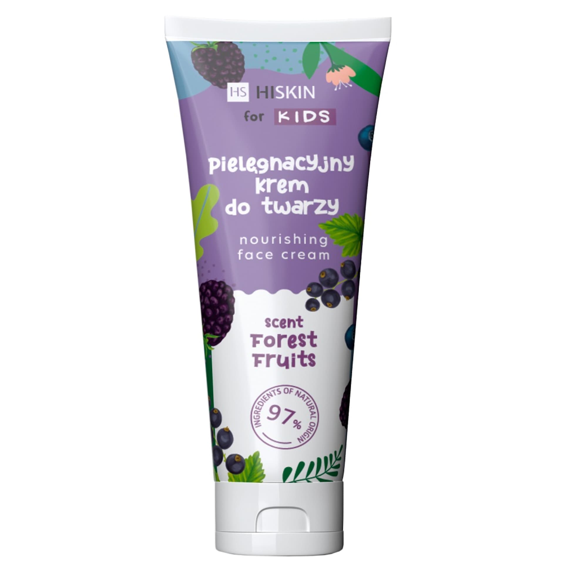 

HISKIN Kids pielęgnujący krem do twarzy Owoce Leśne 60ml