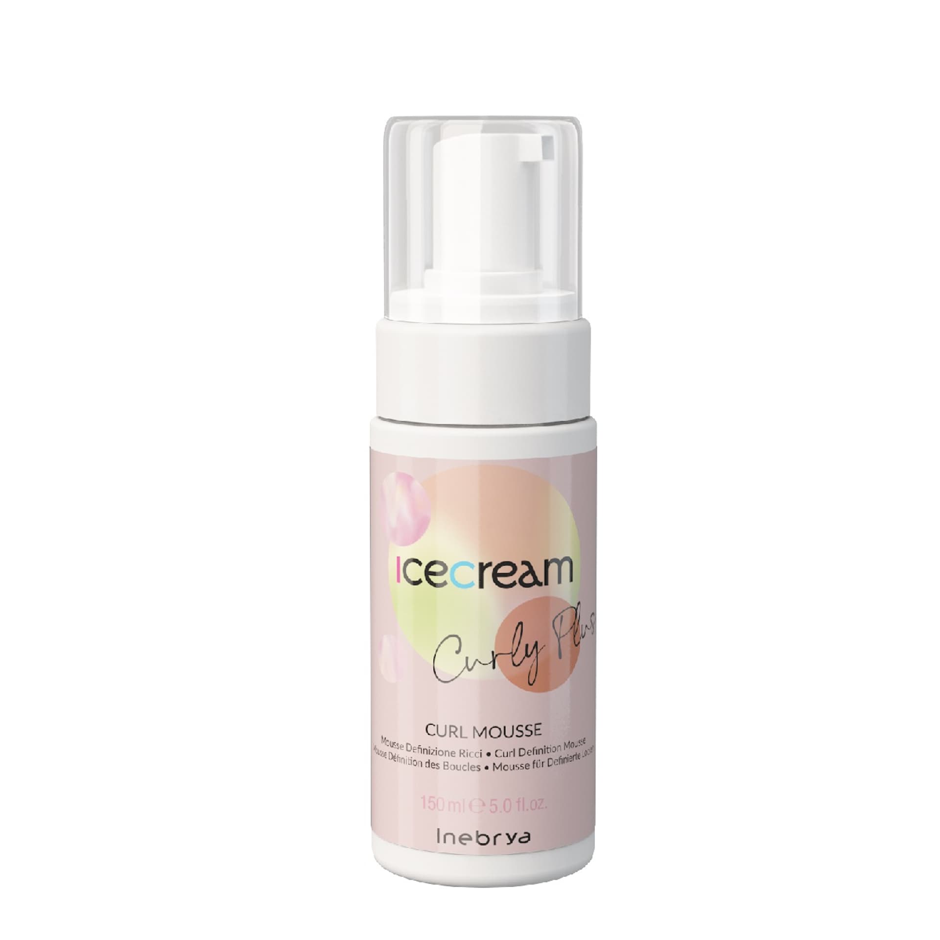

INEBRYA Ice Cream Curly Plus pianka dyscyplinująca do włosów kręconych 150ml