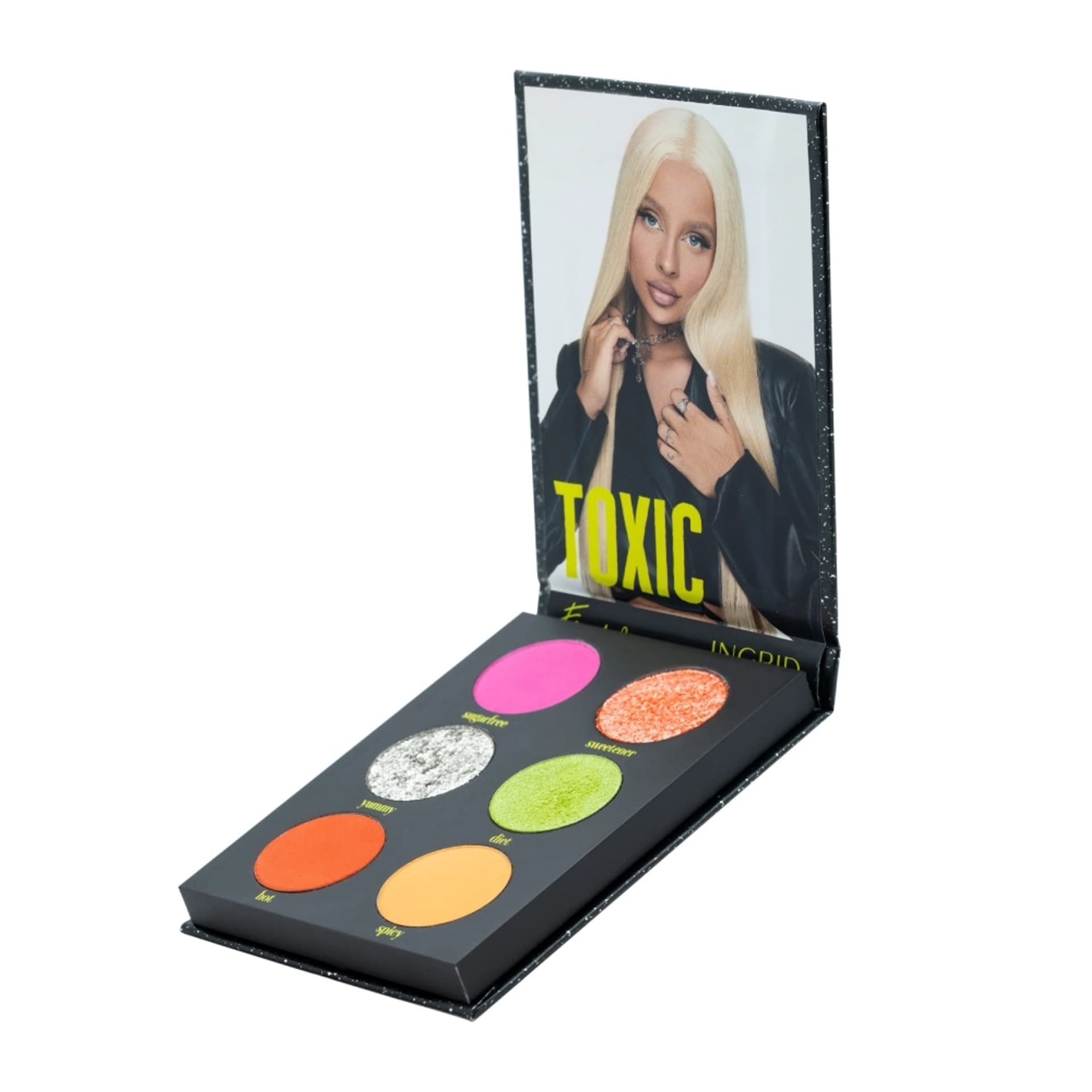 

INGRID Toxic By Fagata Eyeshadow Palette paleta cieni Toxic 6g
