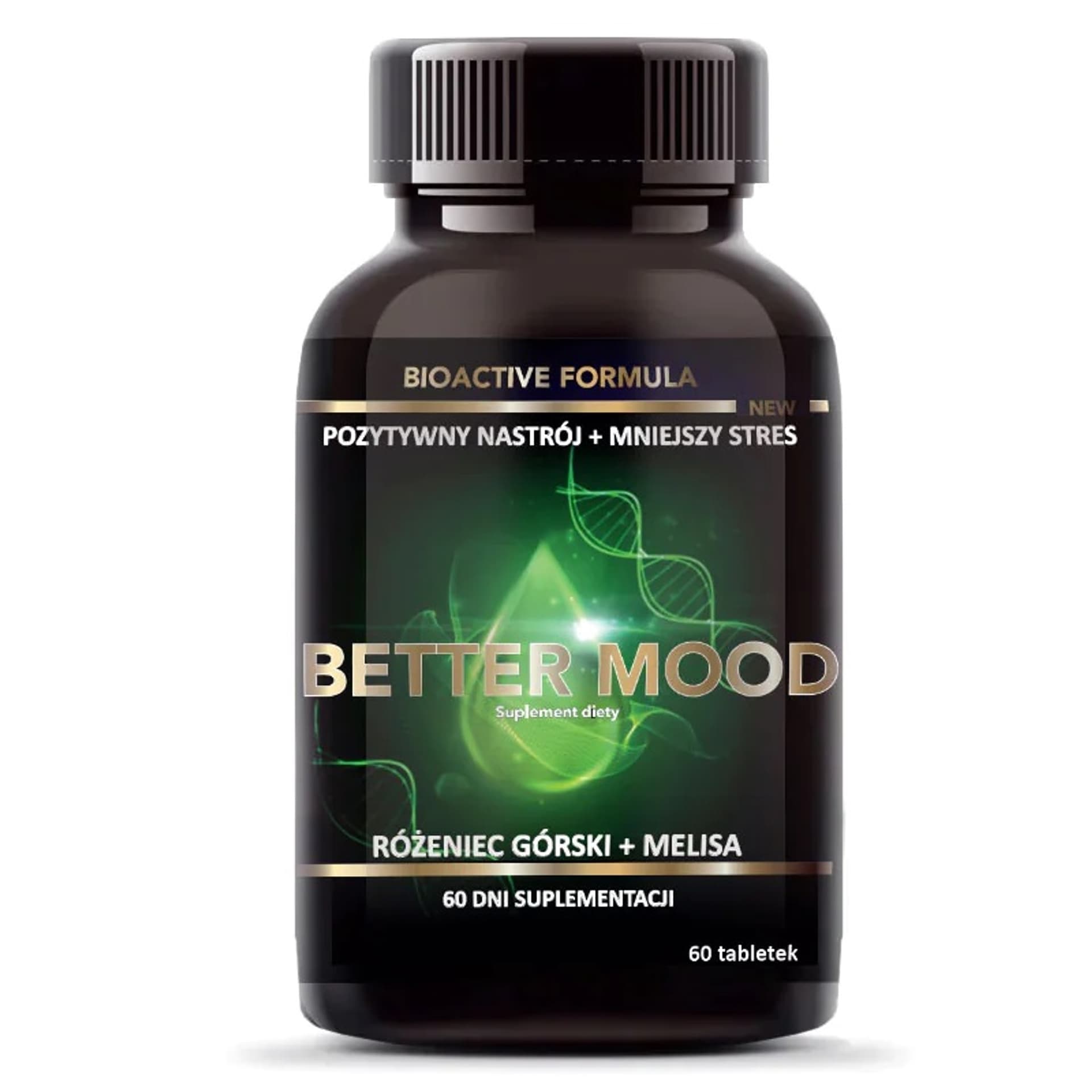 

INTENSON Better Mood pozytywny nastrój i mniejszy stres suplement diety 60 tabletek