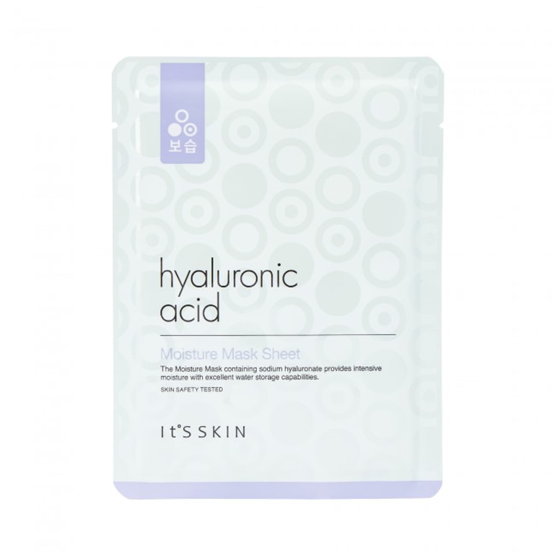 

IT'S SKIN Hyaluronic Acid Moisture Mask Sheet maseczka w płachcie z kwasem hialuronowym 17g
