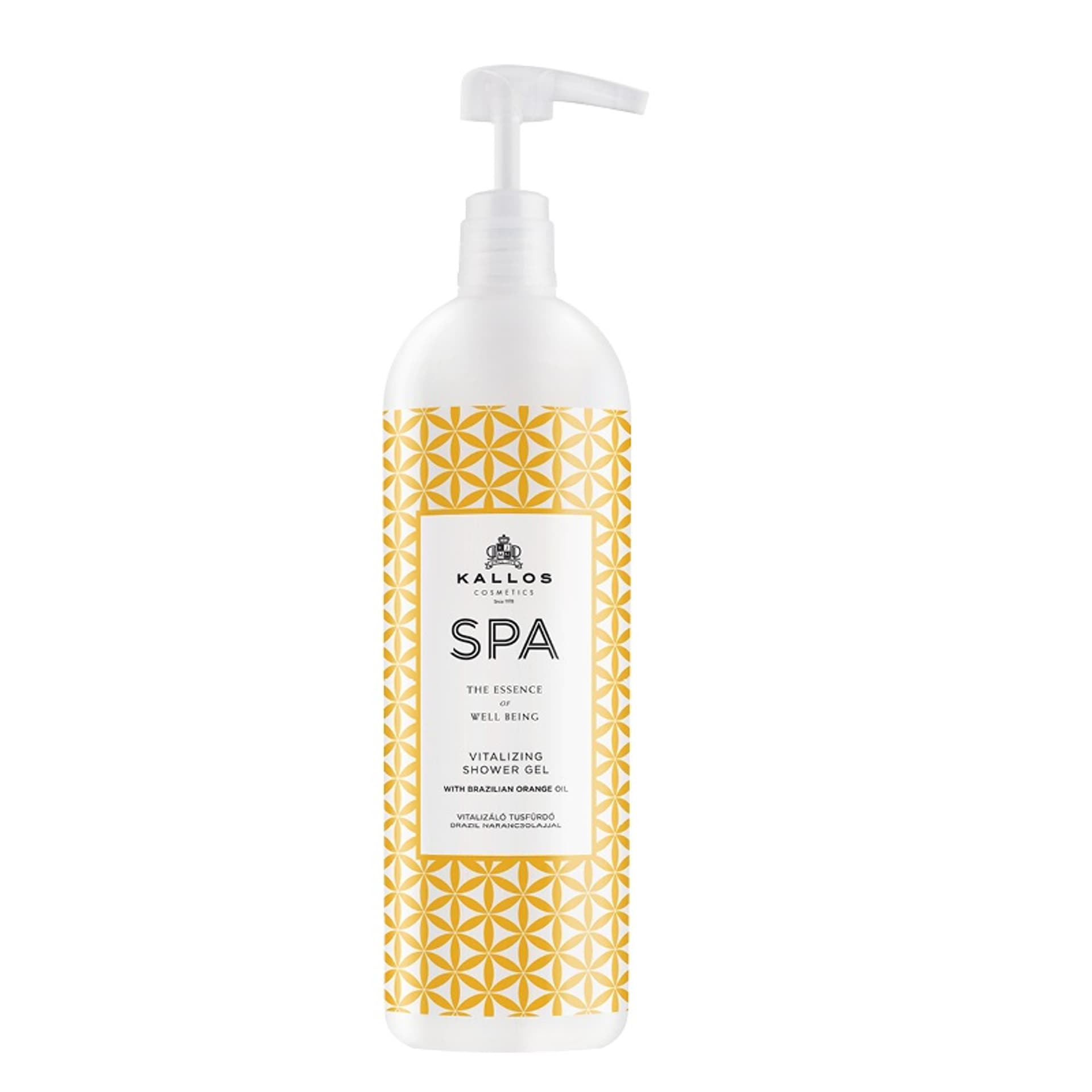 

KALLOS Spa Vitalizing Shower Gel rewitalizujący żel pod prysznic Brazilian Orange Oil 1000ml