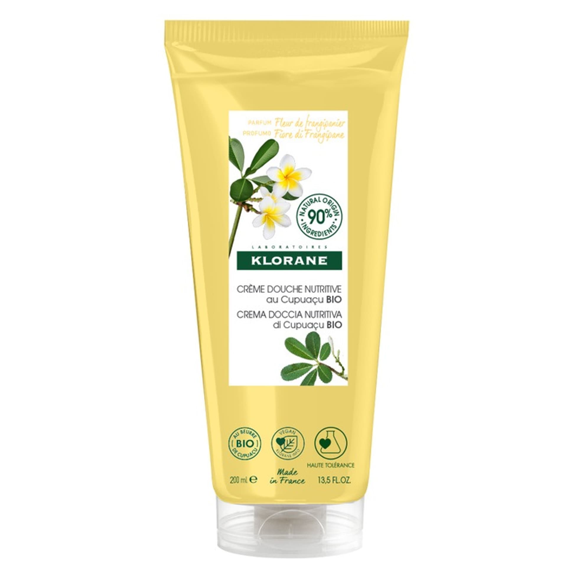 

KLORANE Nourishing Shower Cream Frangipani Flower odżywczy krem pod prysznic 200ml