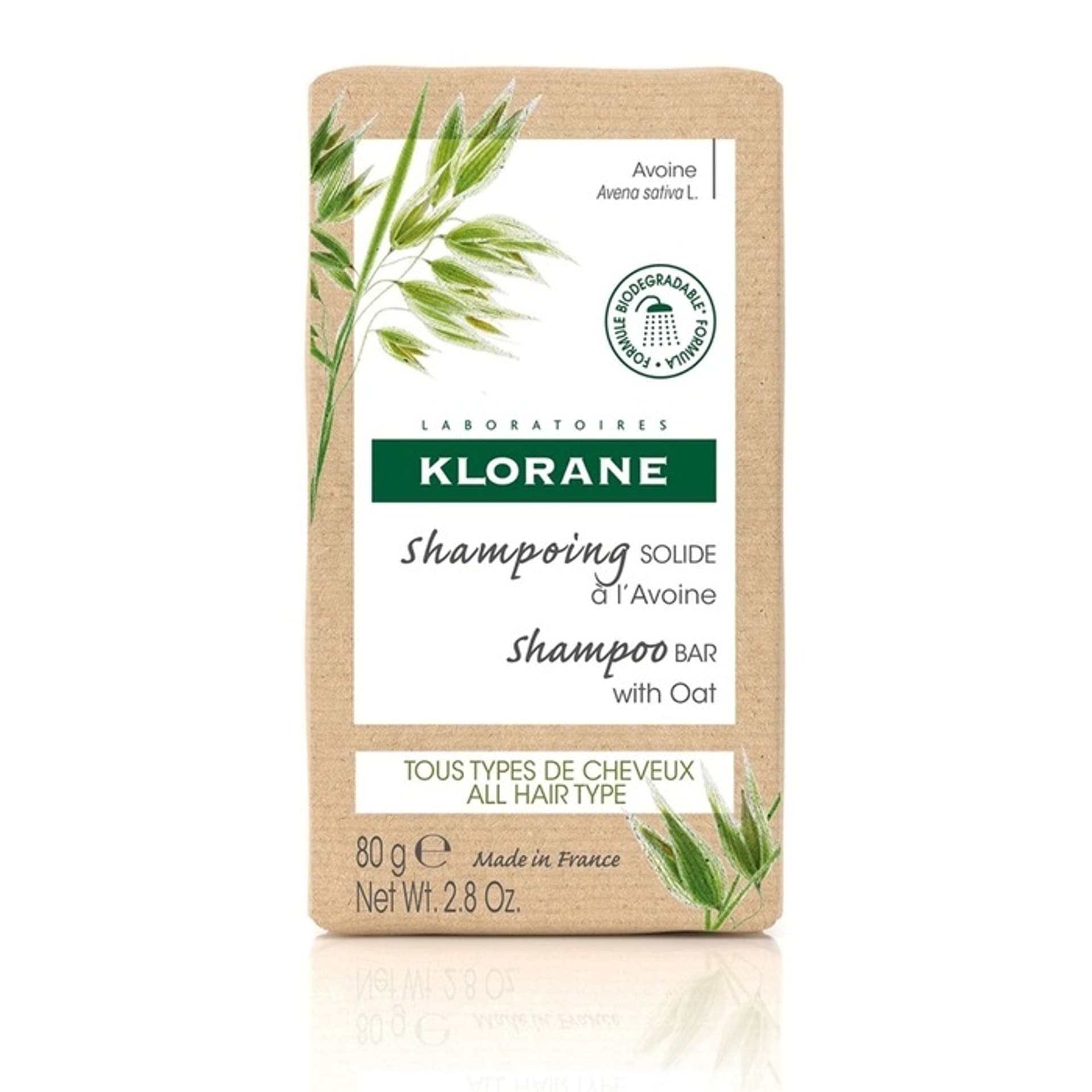 

KLORANE Shampoo Bar with Oat szampon w kostce z owsem 80g