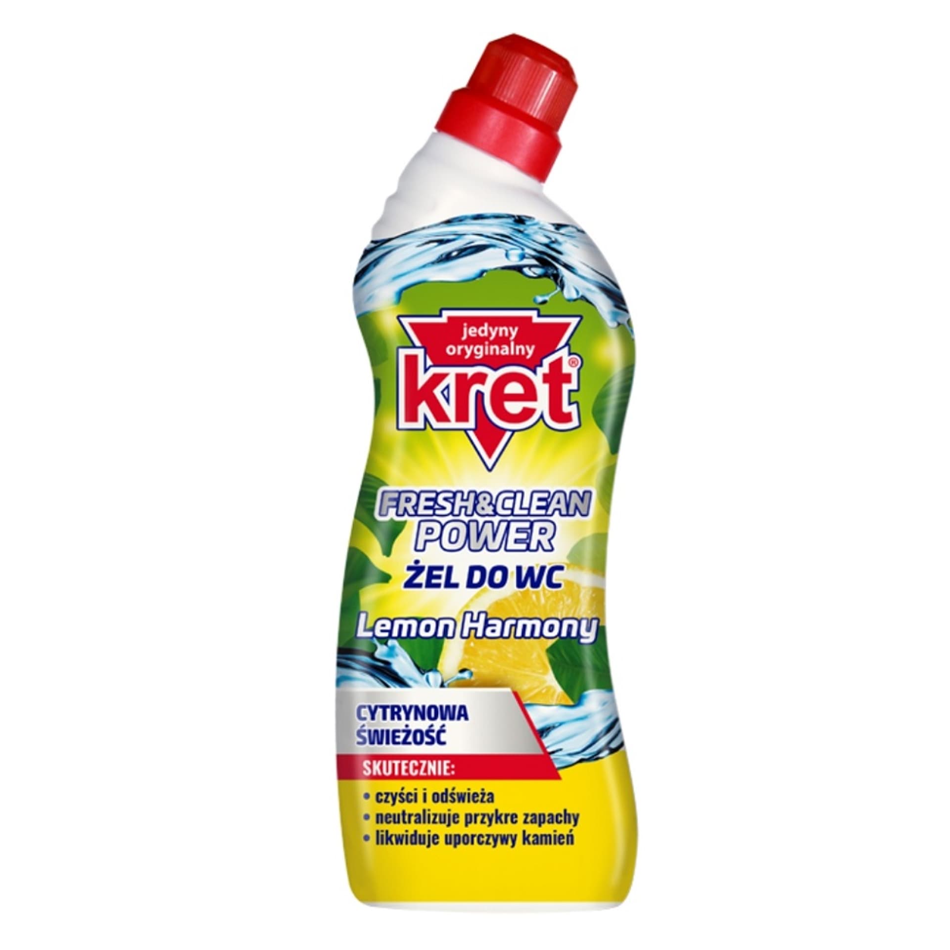 

KRET Fresh Clean Power żel do WC Lemon Harmony 700g