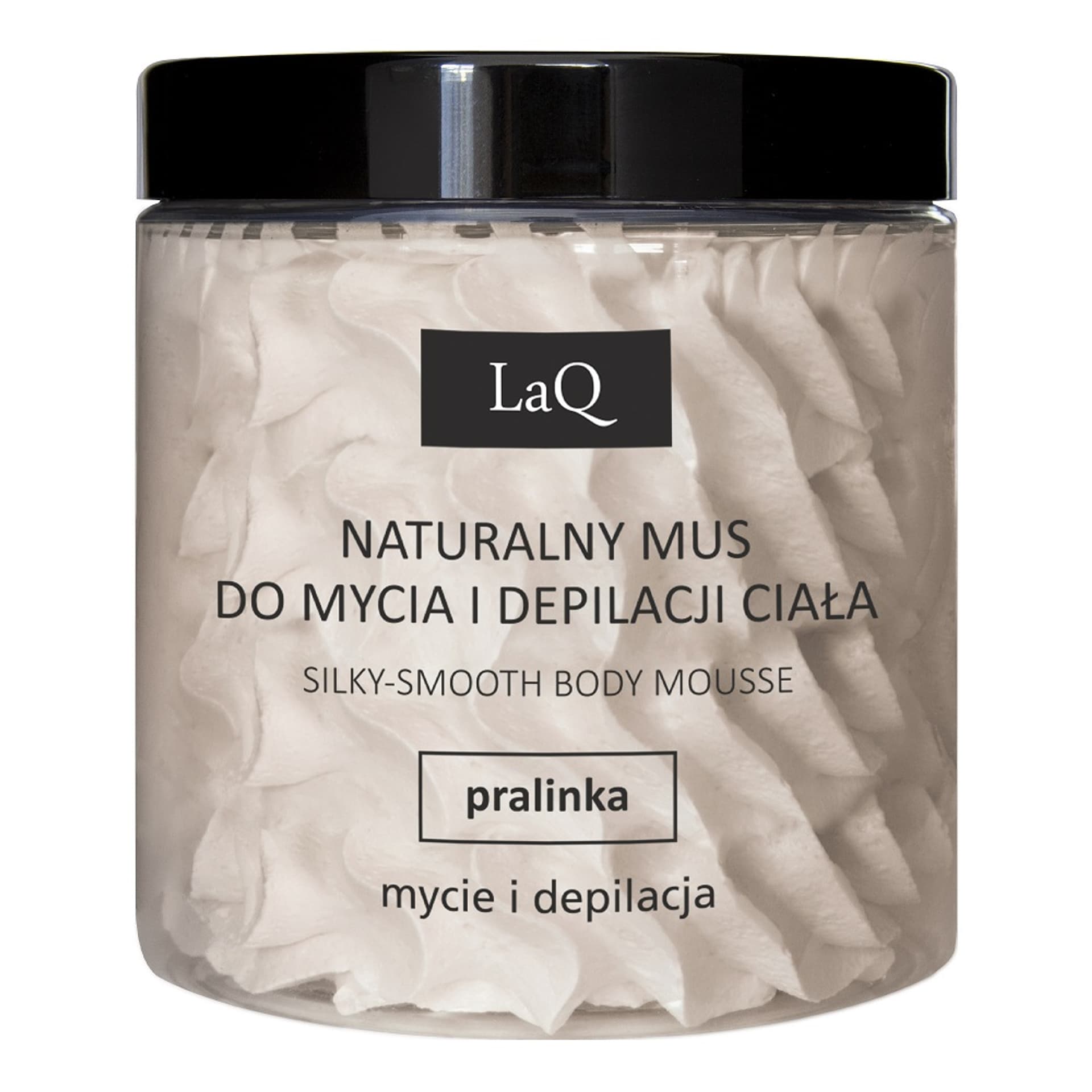 

LAQ Naturalny mus do mycia i depilacji ciała Pralinka 250ml